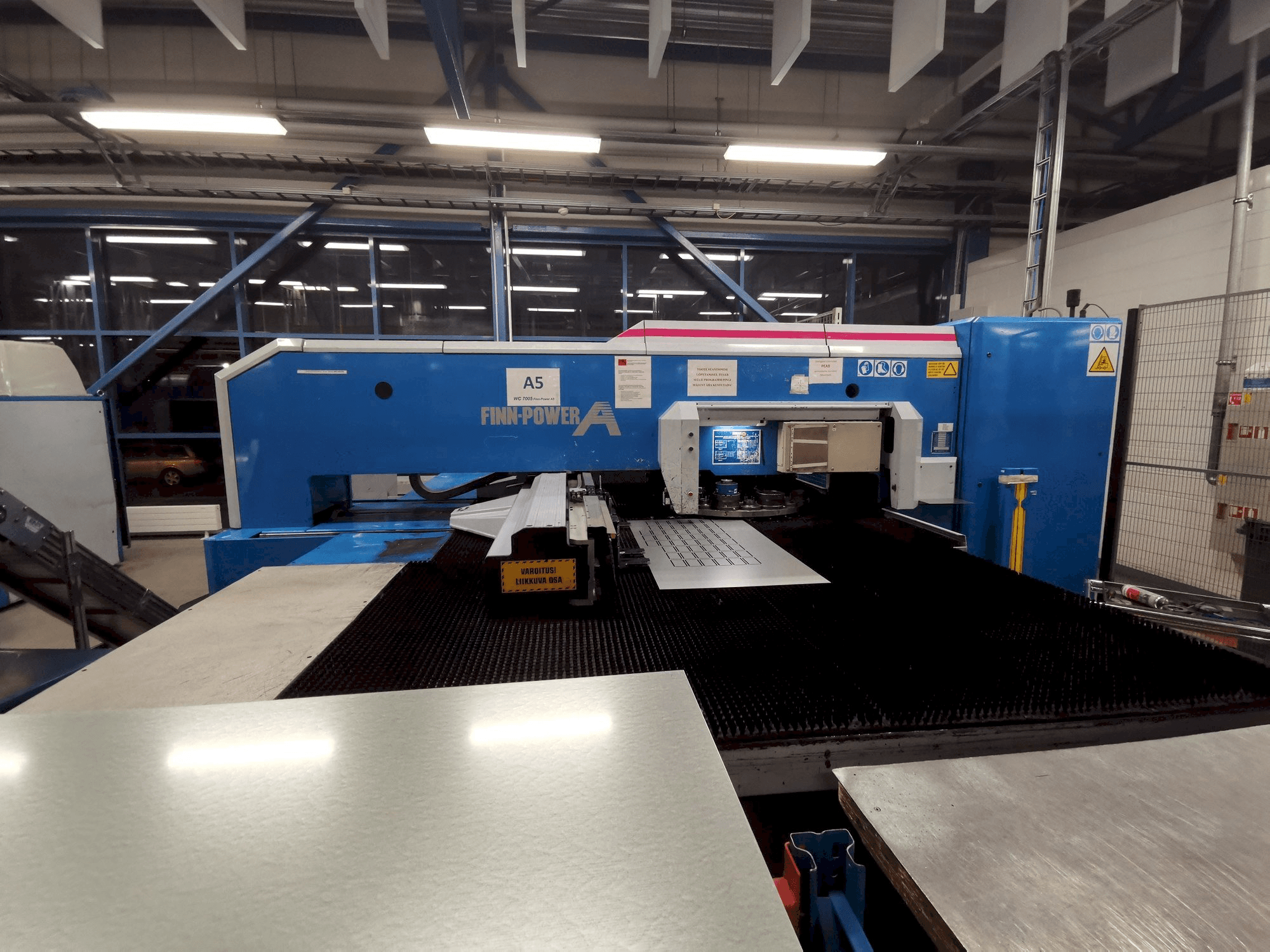 Koneen Finn-Power A5-20SB etunäkymä