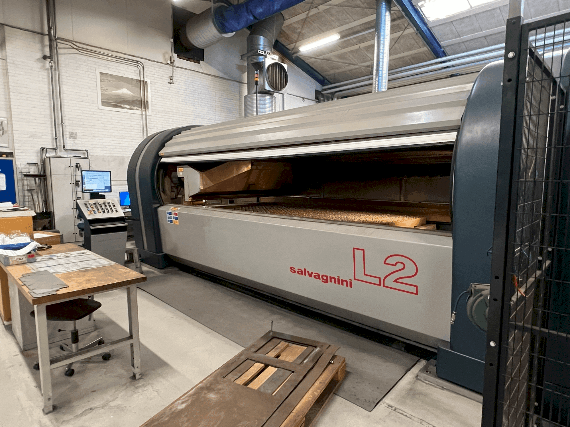 Koneen Salvagnini L2 Lightning etunäkymä