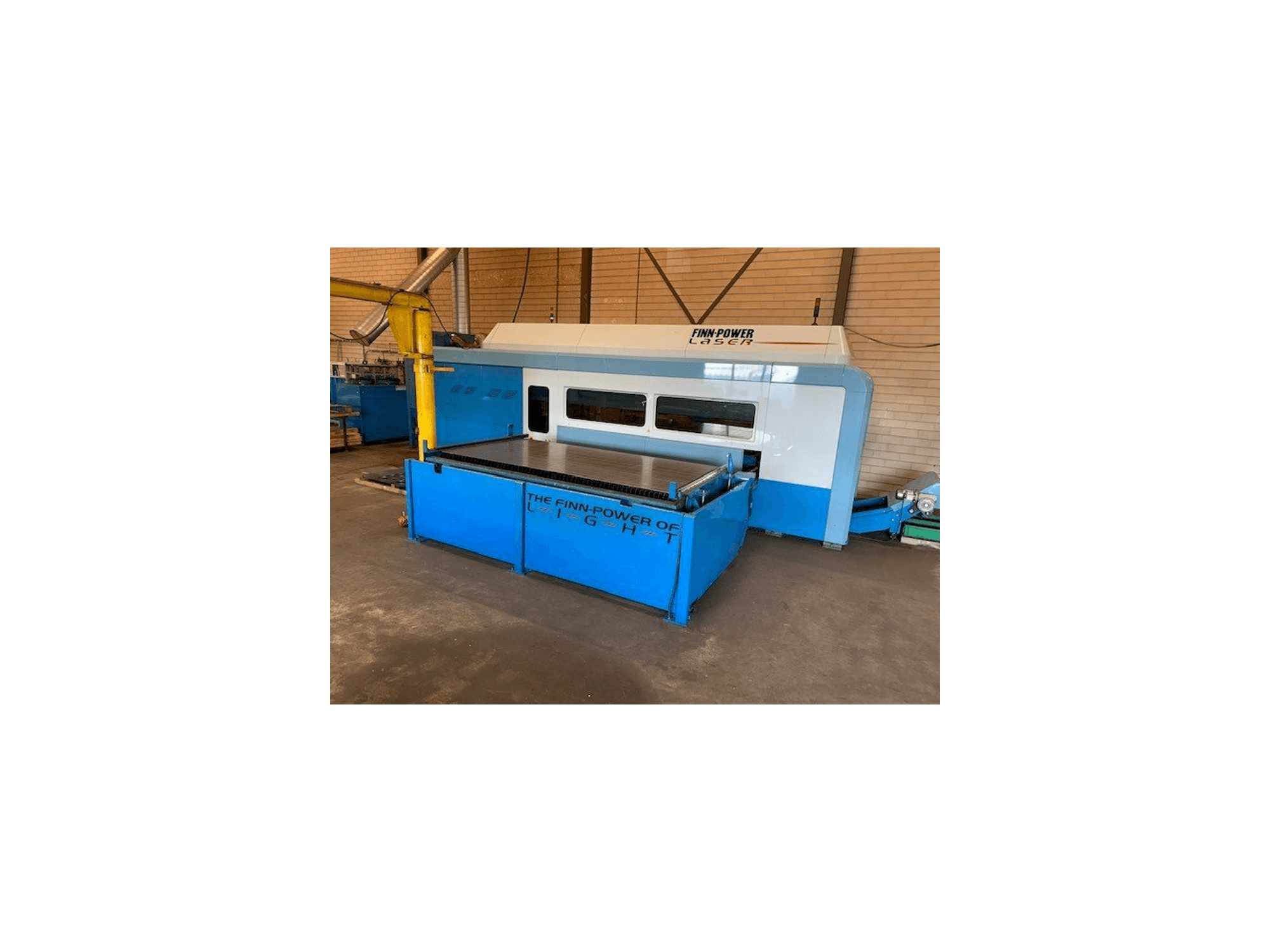 Koneen Finn-Power FPL6-BL etunäkymä