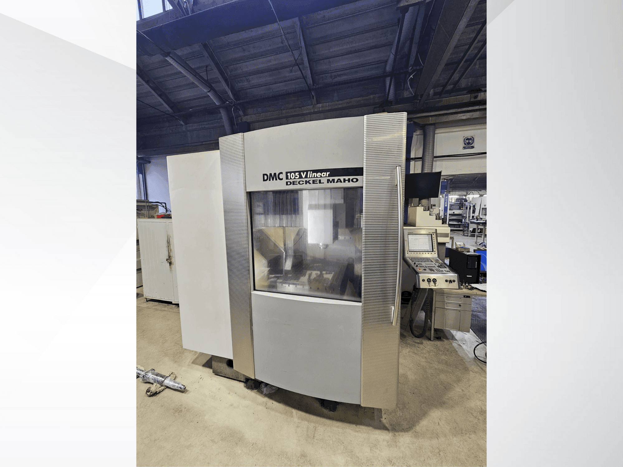 Koneen DECKEL MAHO DMC 105 V linear etunäkymä