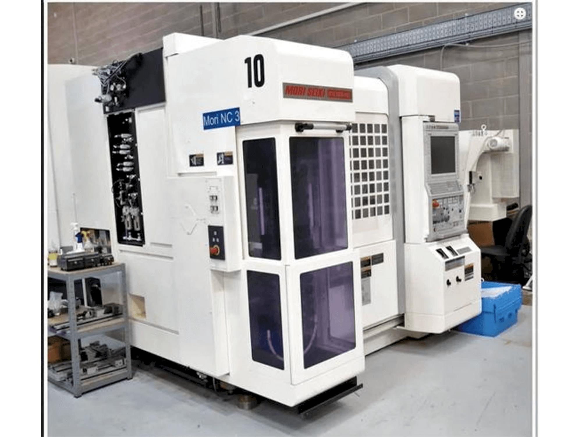 Koneen DMG MORI NTX1000 HSC SZM etunäkymä