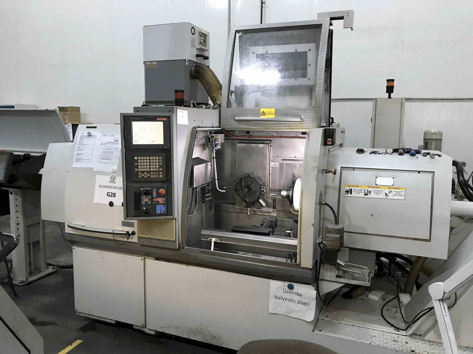 Koneen Gildemeister GD32 etunäkymä