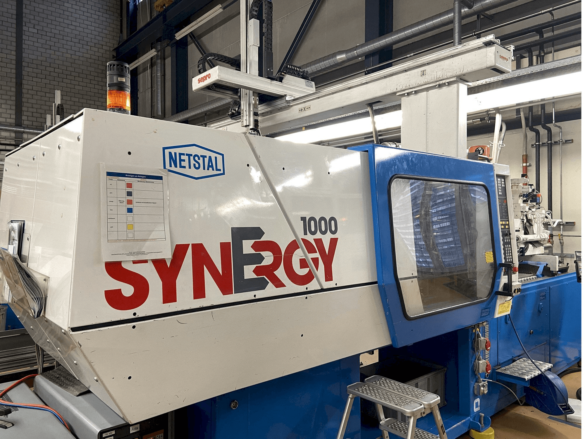 Koneen Netstal SYNERGY 1000-230 etunäkymä