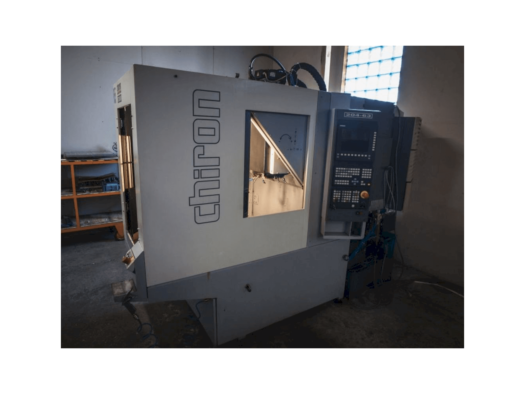 Koneen CHIRON FZ 08 W etunäkymä