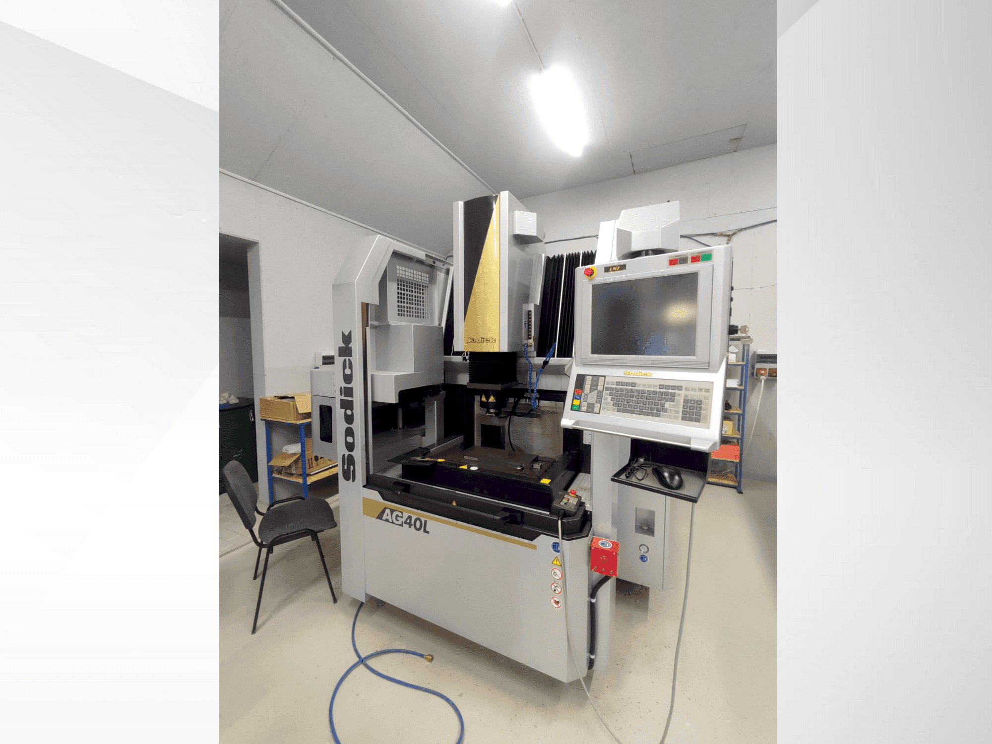 Koneen Sodick AG40L etunäkymä