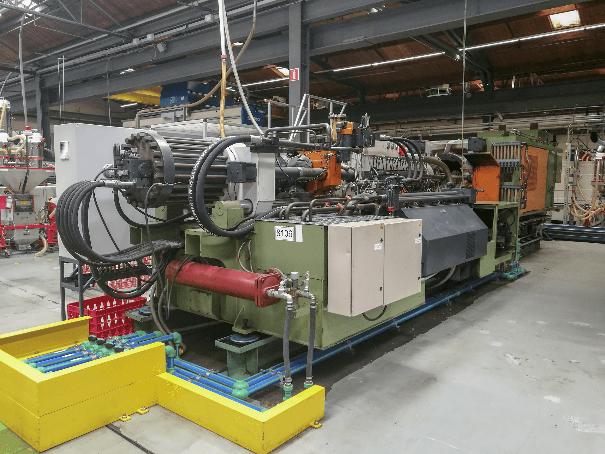 Koneen Windsor vasen näkymä HIS 800 D