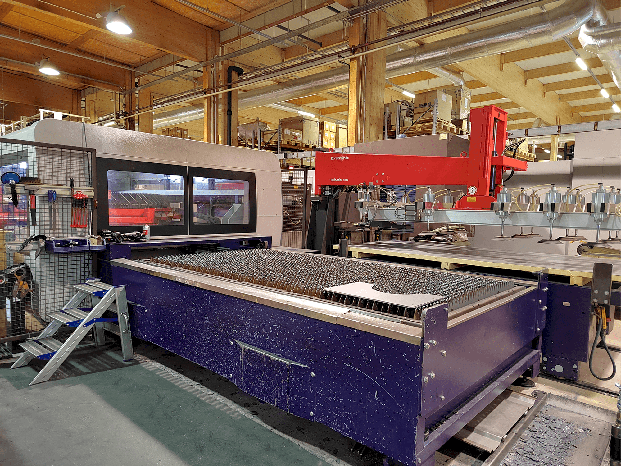 Koneen Bystronic BySprint Pro 3015 etunäkymä