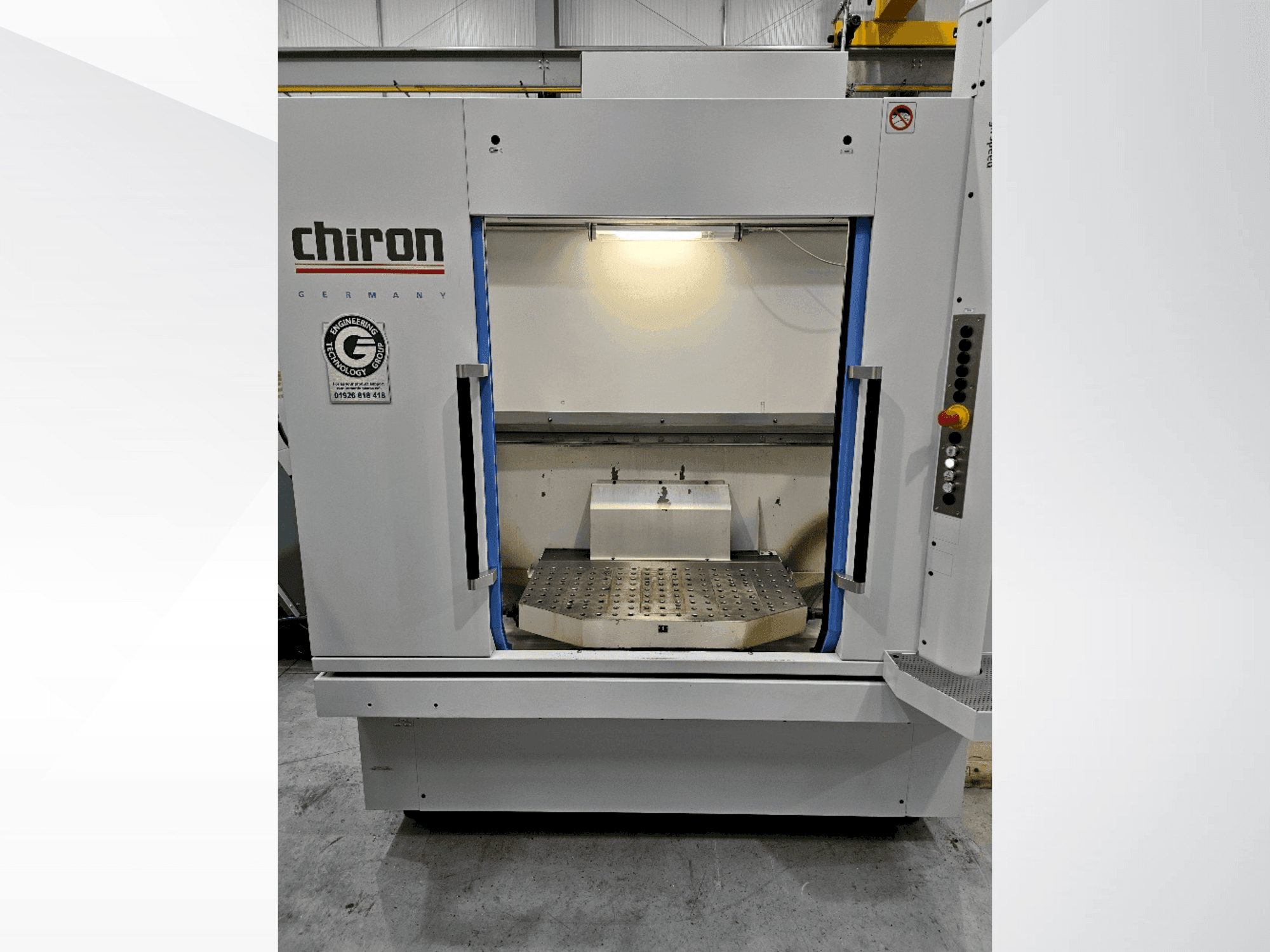 Koneen CHIRON DZ15W MAGNUM HS etunäkymä