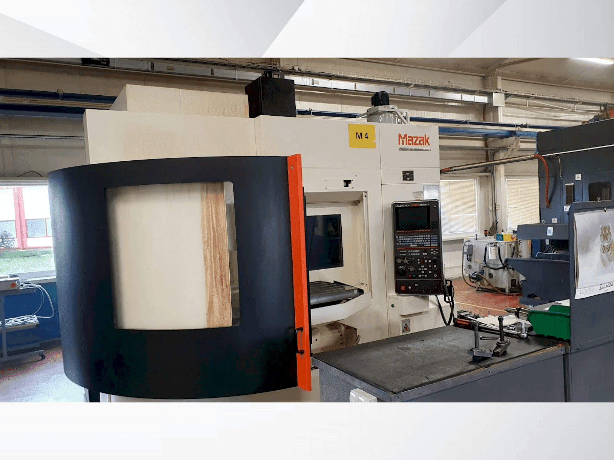 Koneen Mazak VCS 530C-2PC sivunäkymä