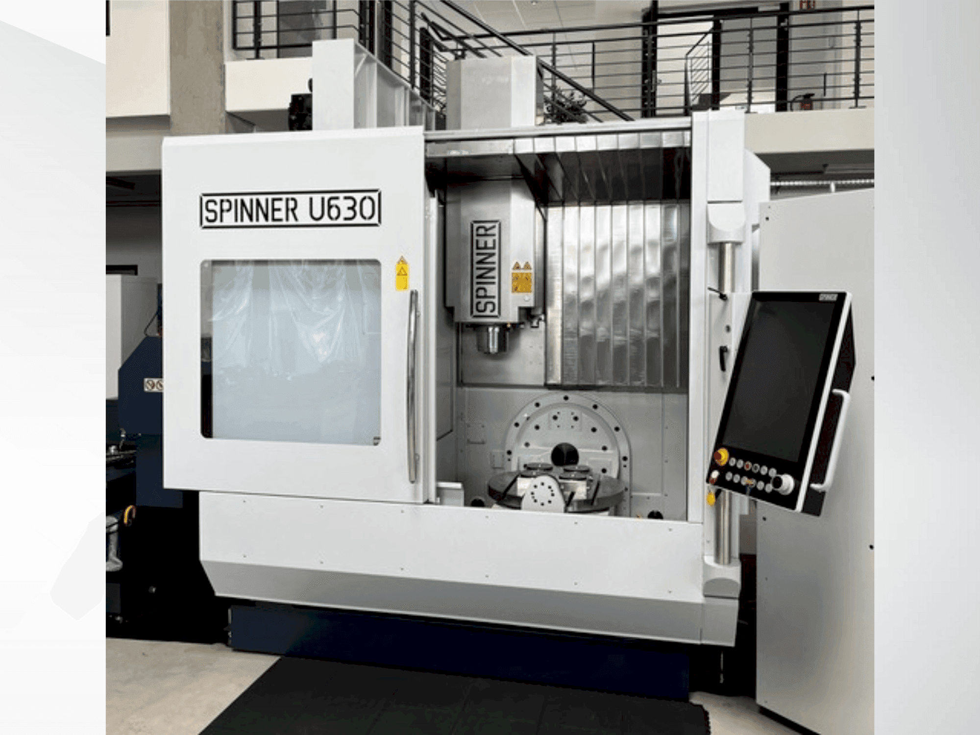 Koneen SPINNER U5-630- 54T etunäkymä