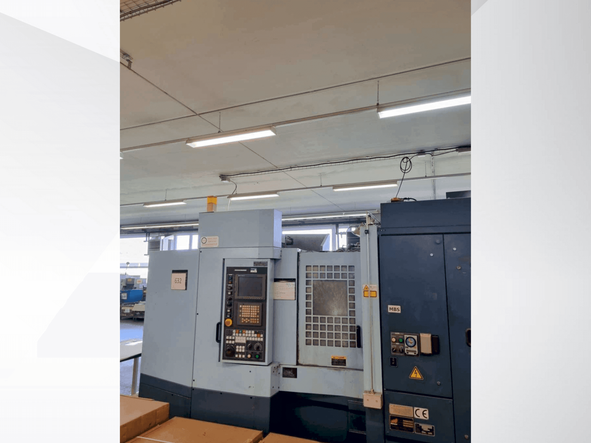 Koneen Matsuura H PLUS-405 etunäkymä