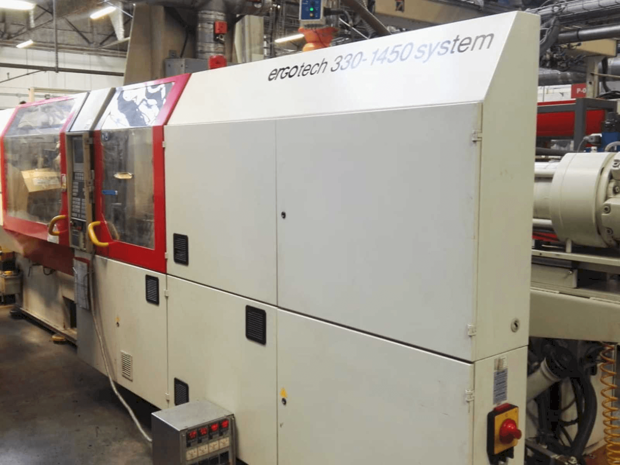 Koneen DEMAG Ergotech 330-1450 system etunäkymä