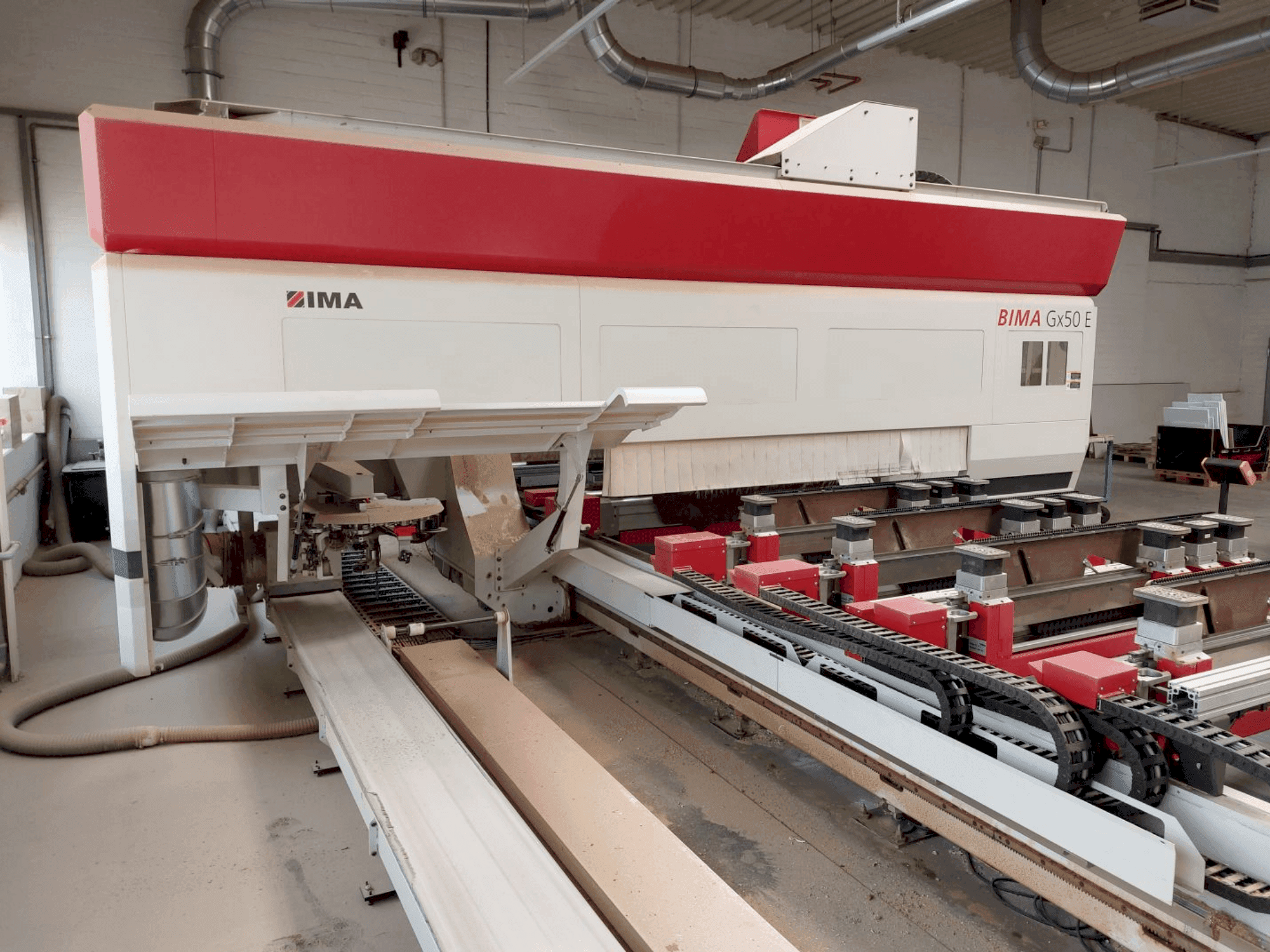 Koneen IMA BIMA Gx50 E 160/630 CNC Processing Center etunäkymä