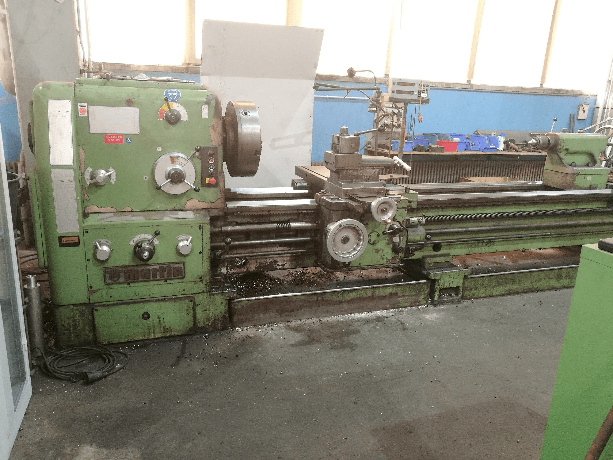 Koneen Martin DS 80 etunäkymä