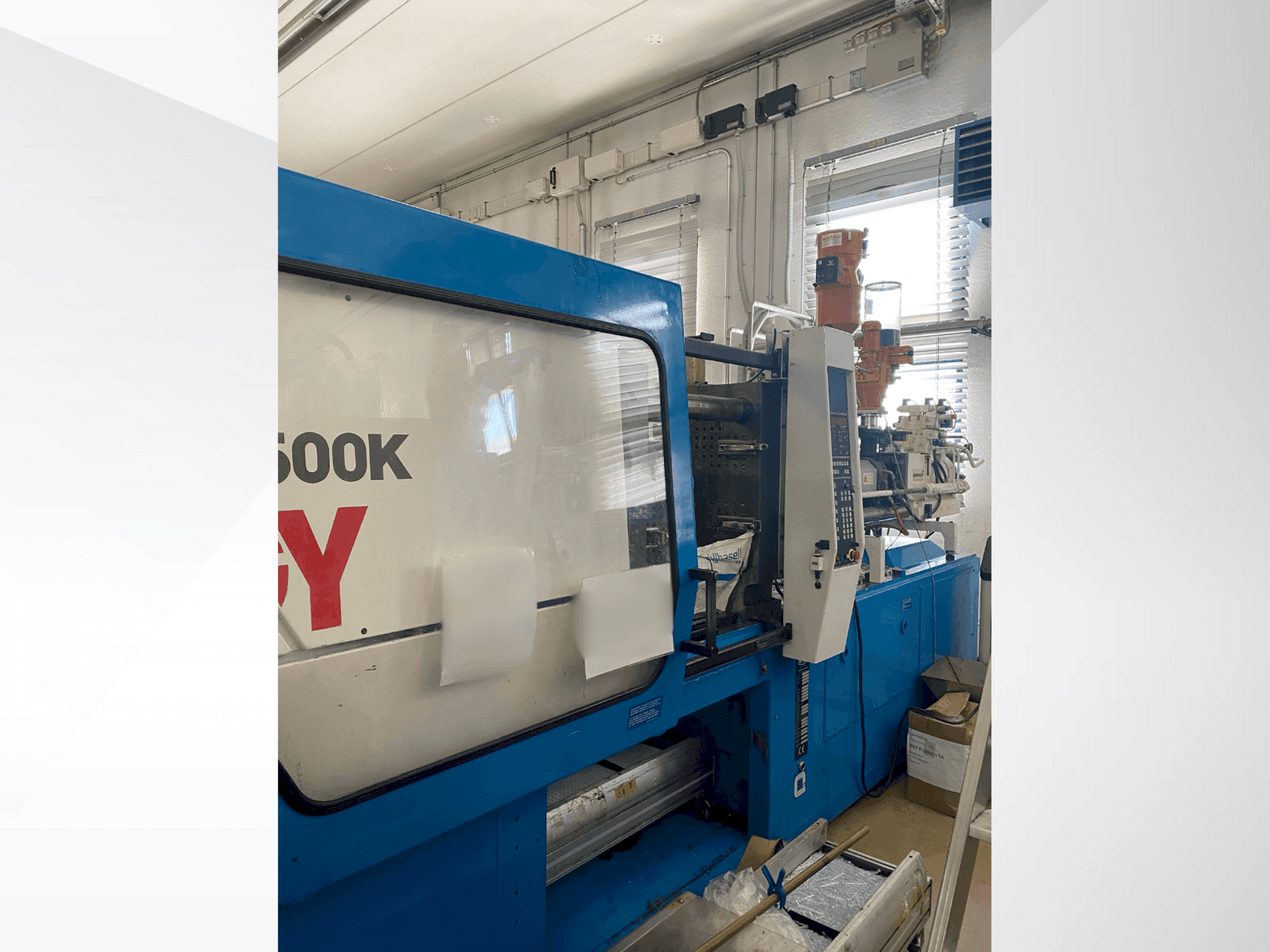 Koneen Netstal S-1500K-460 etunäkymä