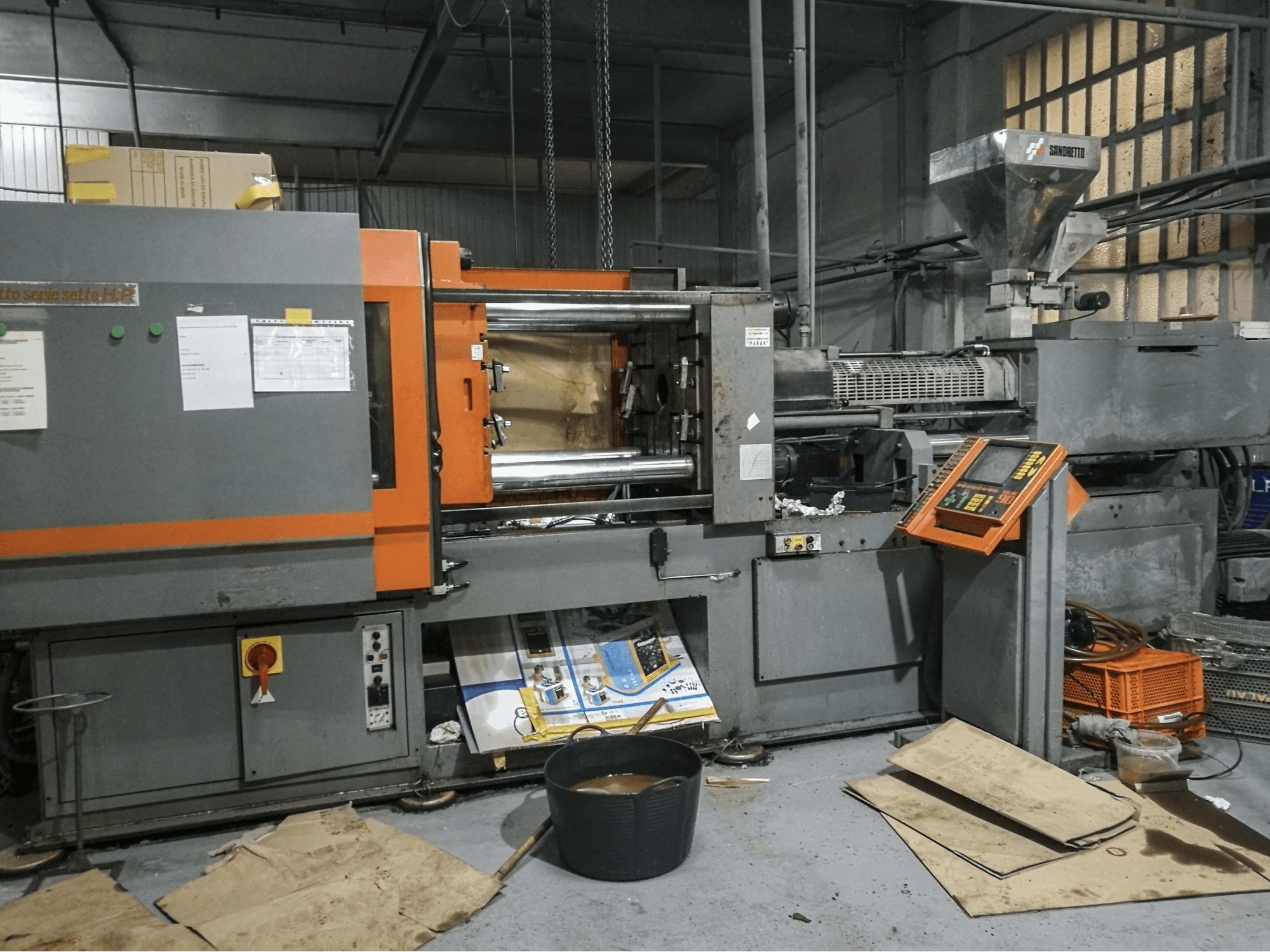 Koneen SANDRETTO etunäkymäS.7.250