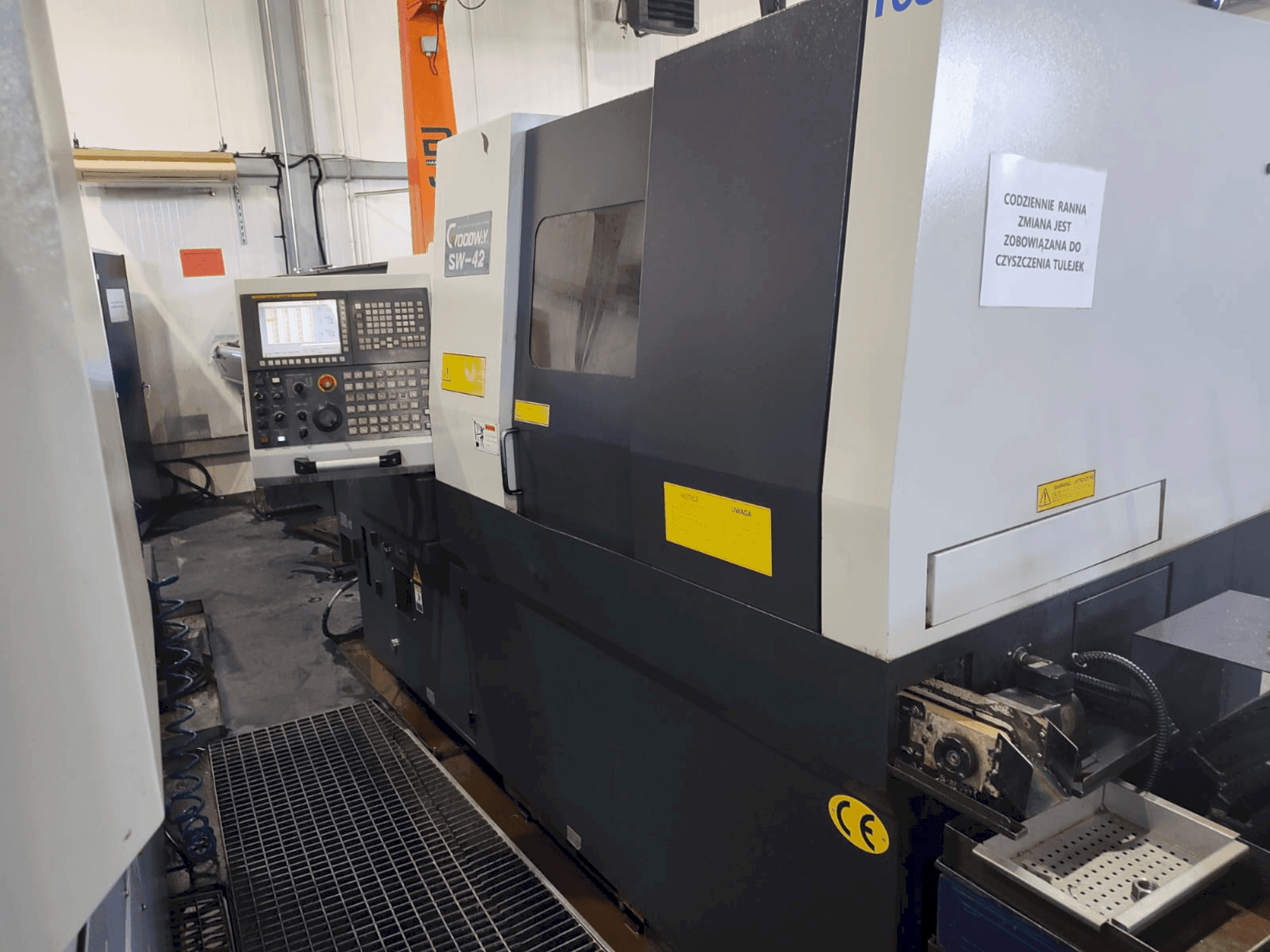 Koneen Goodway SW 42 etunäkymä