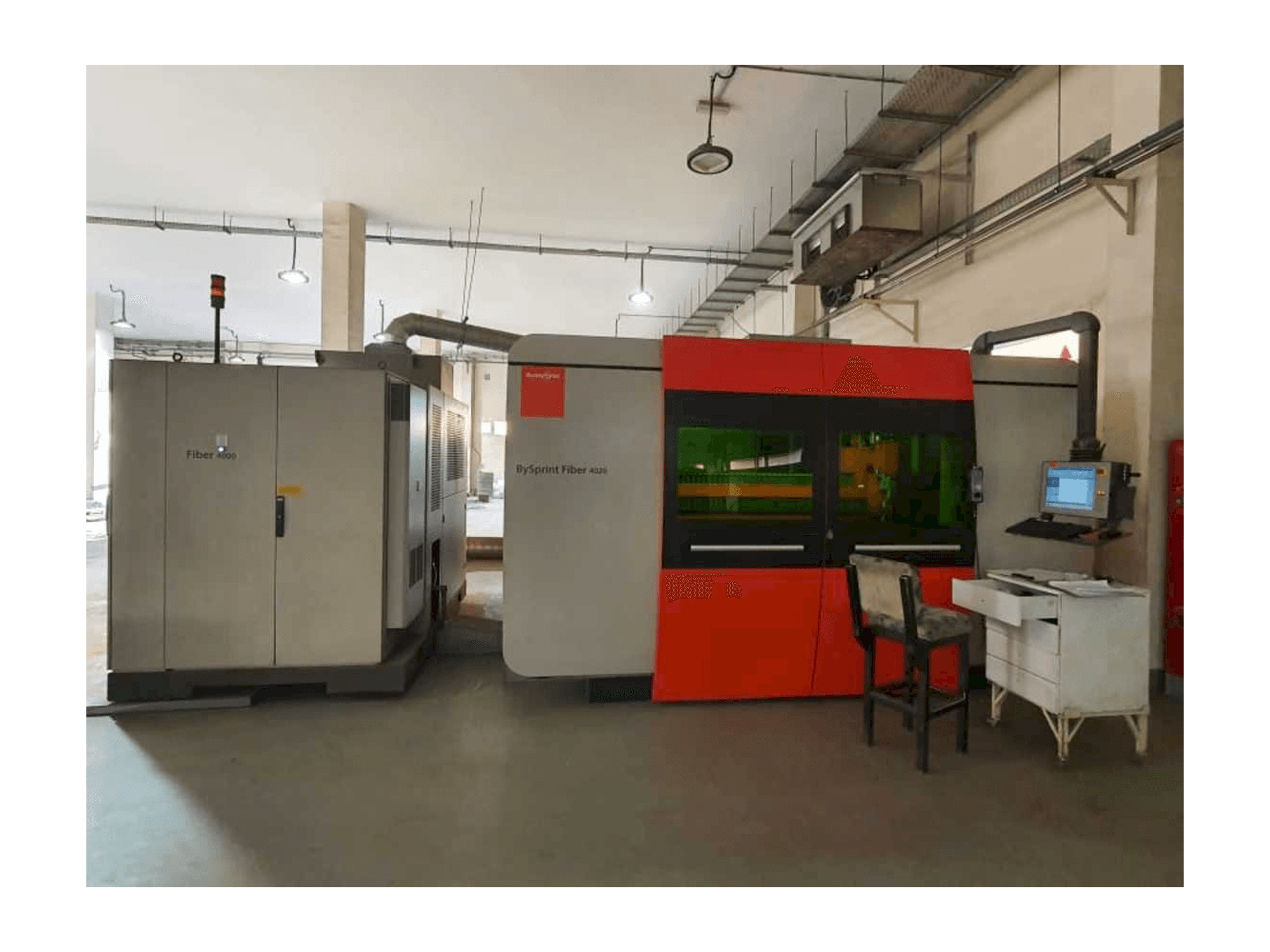 Koneen Bystronic BySprint Fiber 4020 etunäkymä