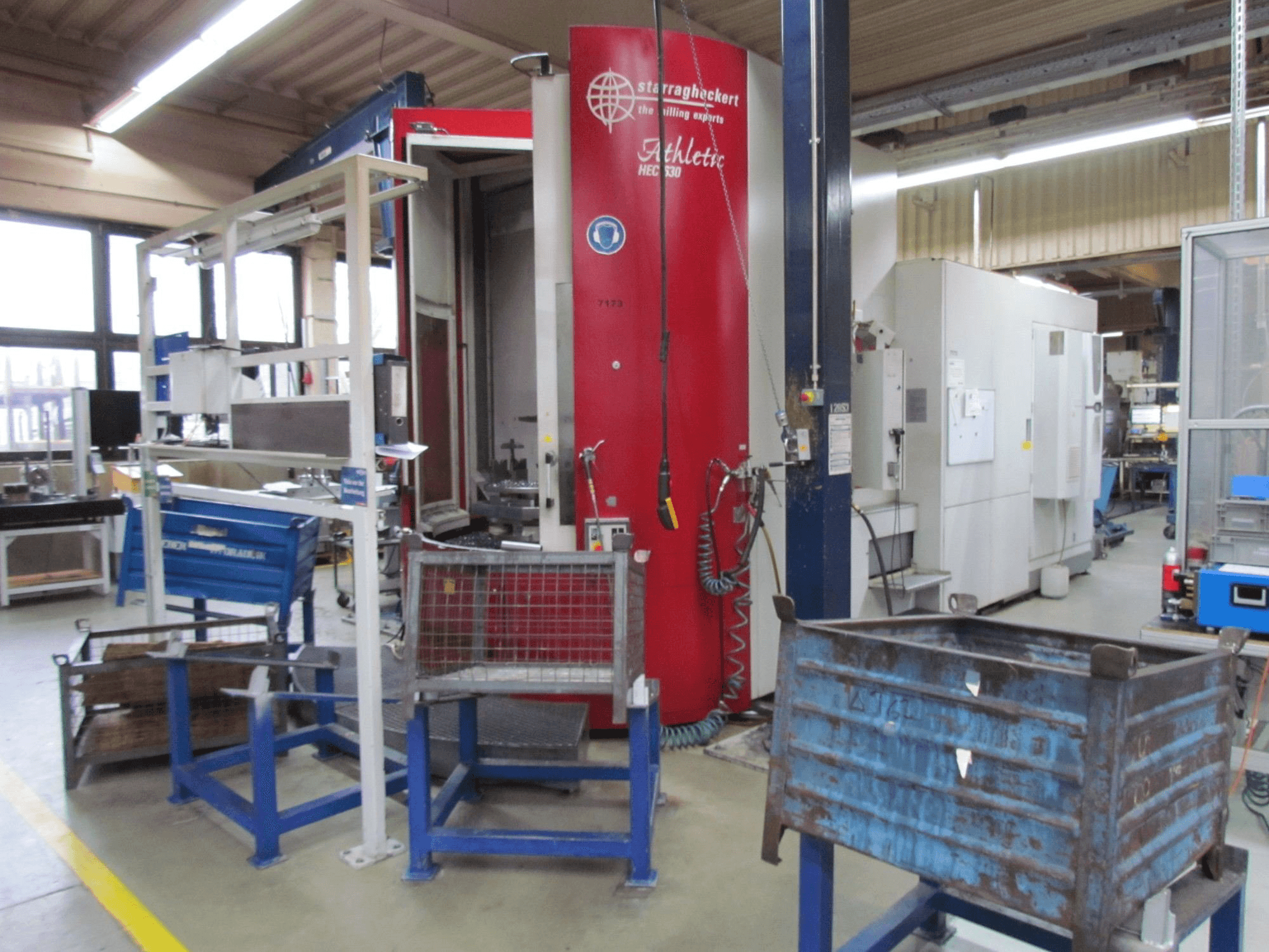 Koneen Heckert HEC 630 etunäkymä