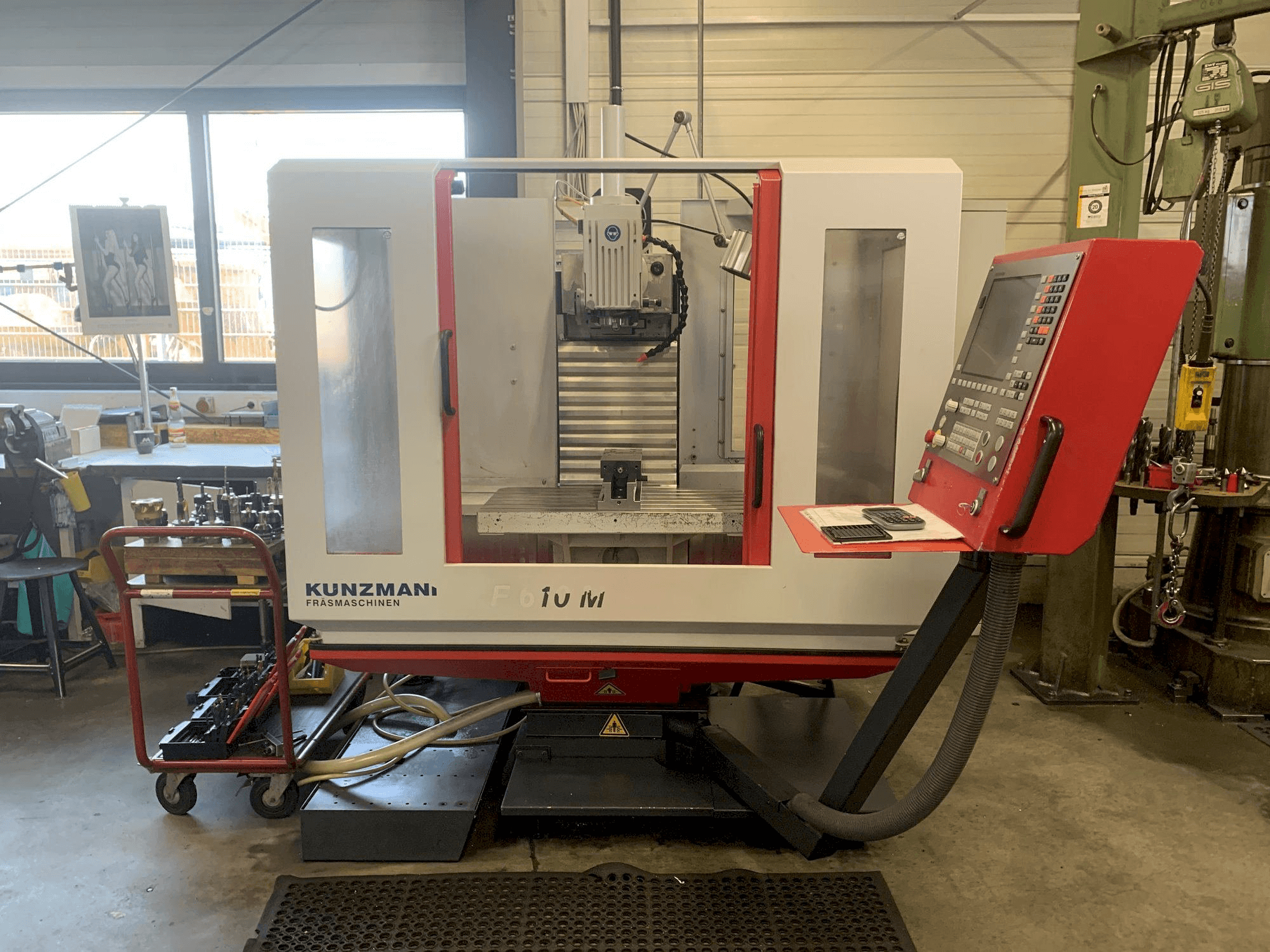 Koneen KUNZMANN WF 610 M etunäkymä