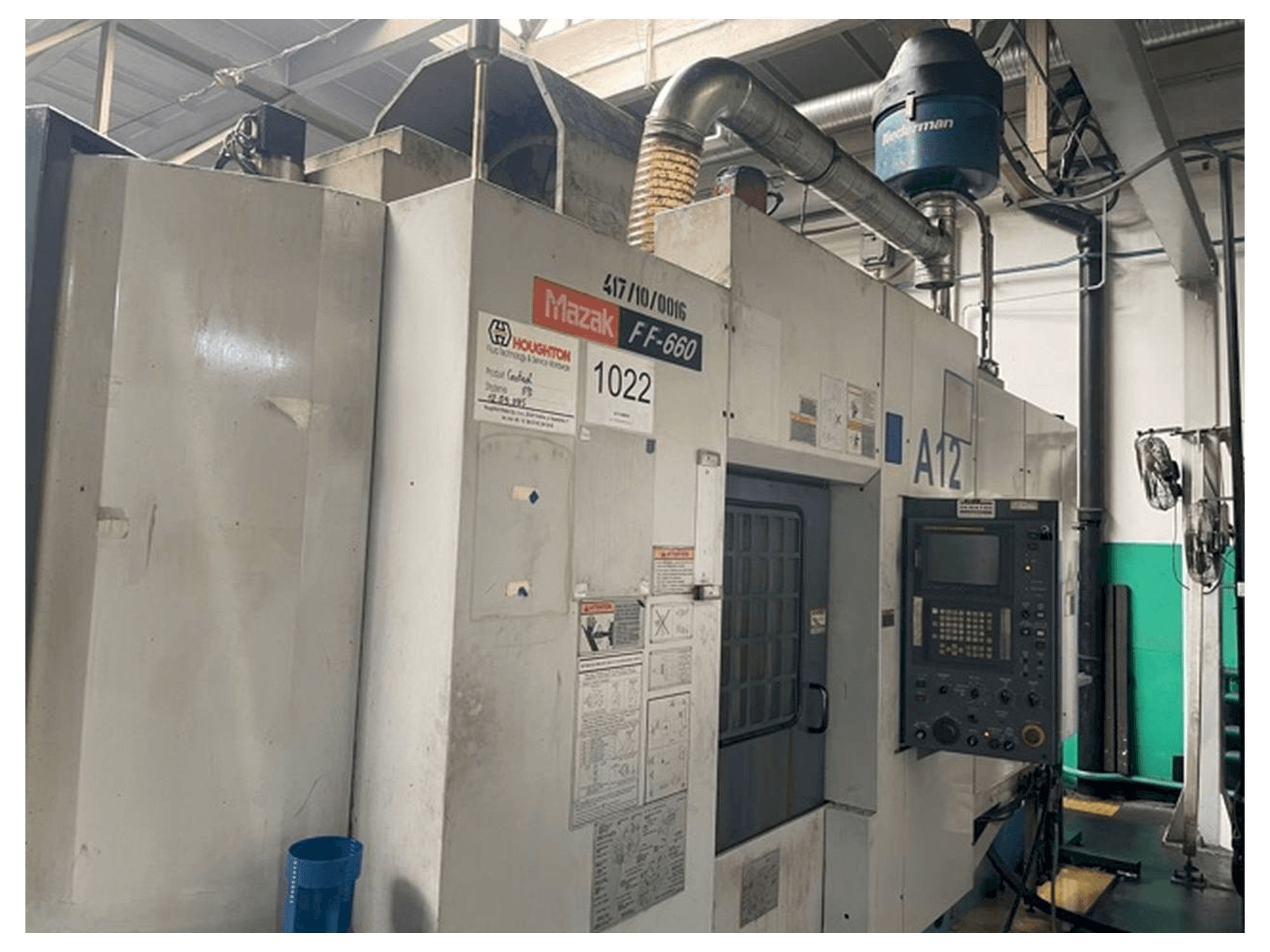 Koneen Mazak FF-660 etunäkymä