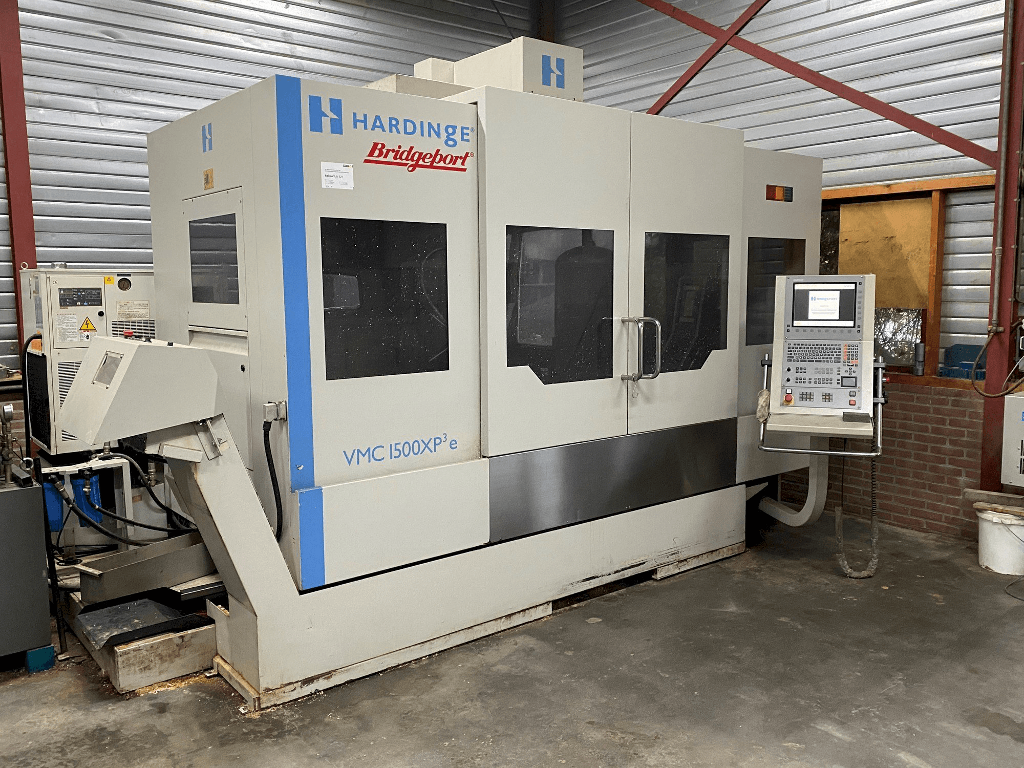 Koneen Bridgeport VMC 1500XP etunäkymä