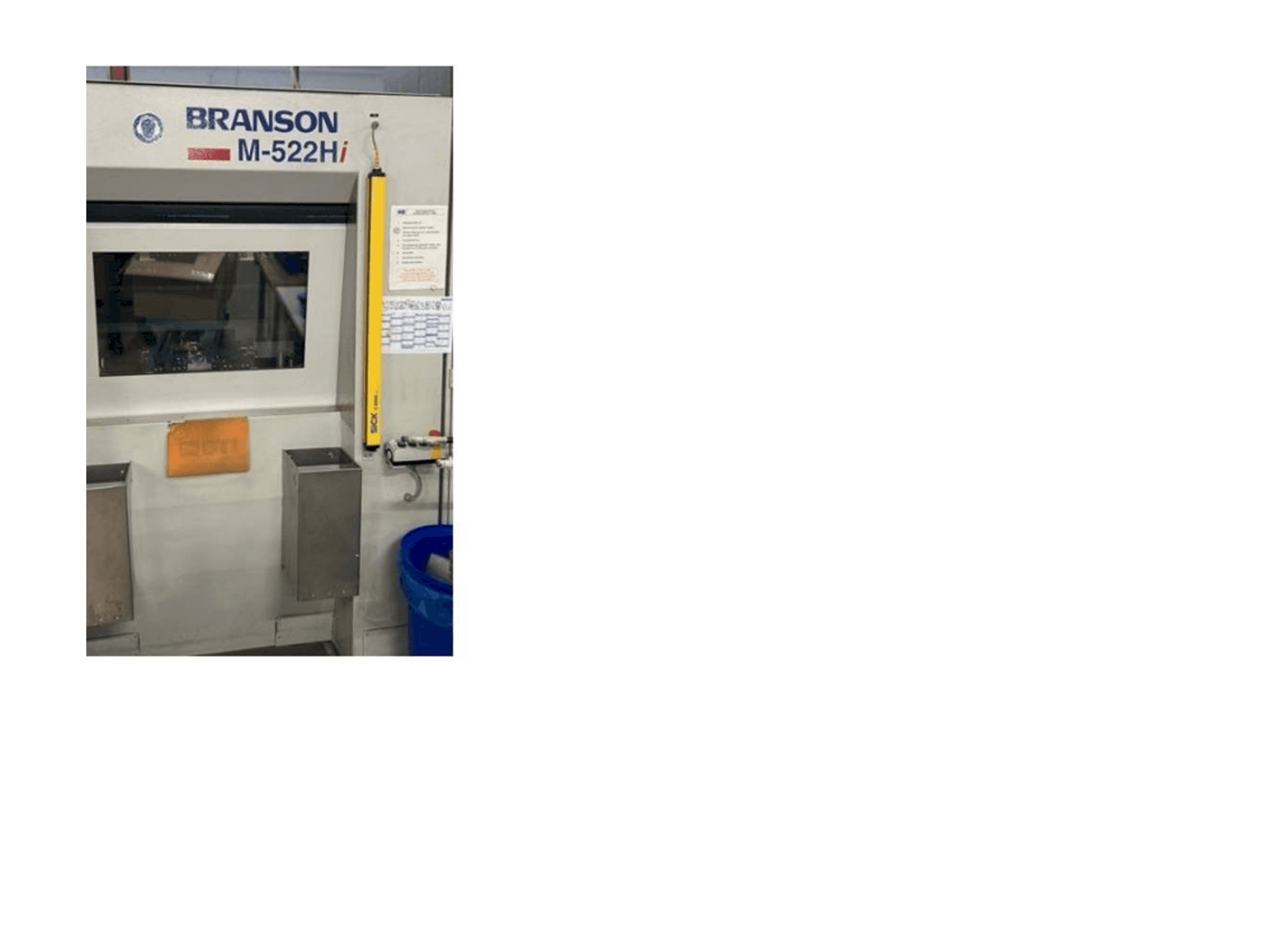 Koneen BRANSON M-522Hi (2010) etunäkymä