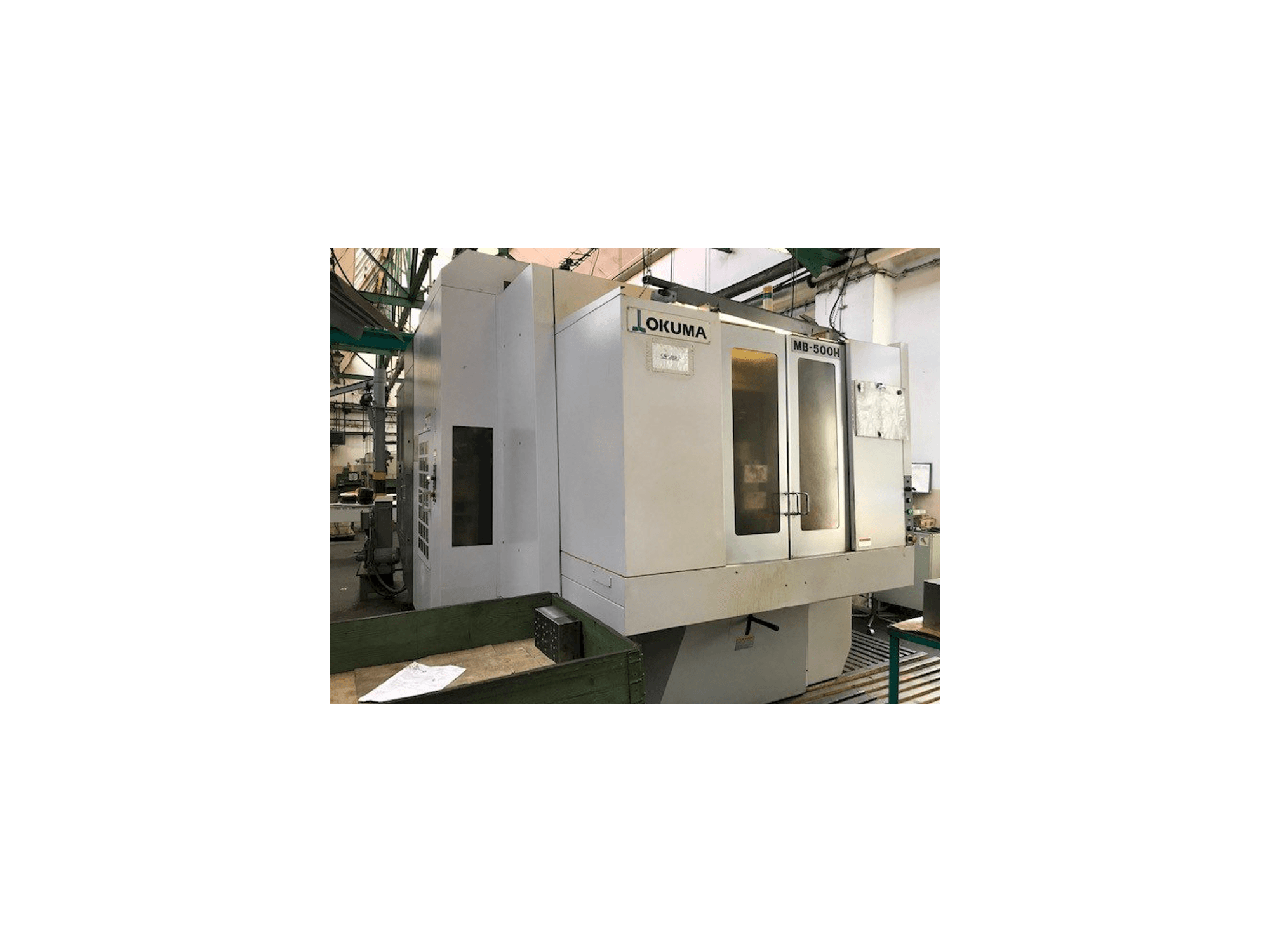 Koneen Okuma MB-500H etunäkymä