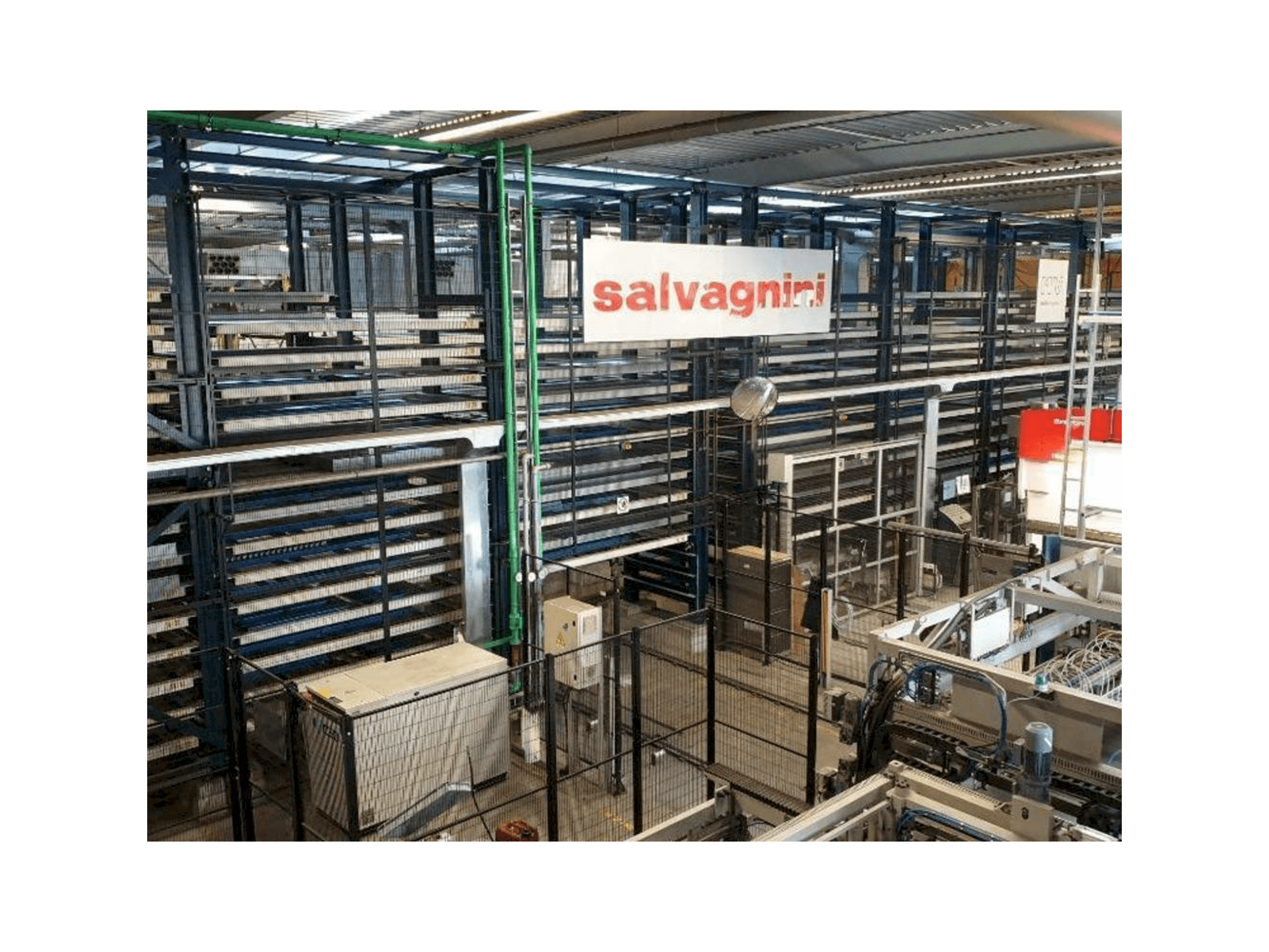 Koneen Salvagnini S4 and P4 and MV installation etunäkymä