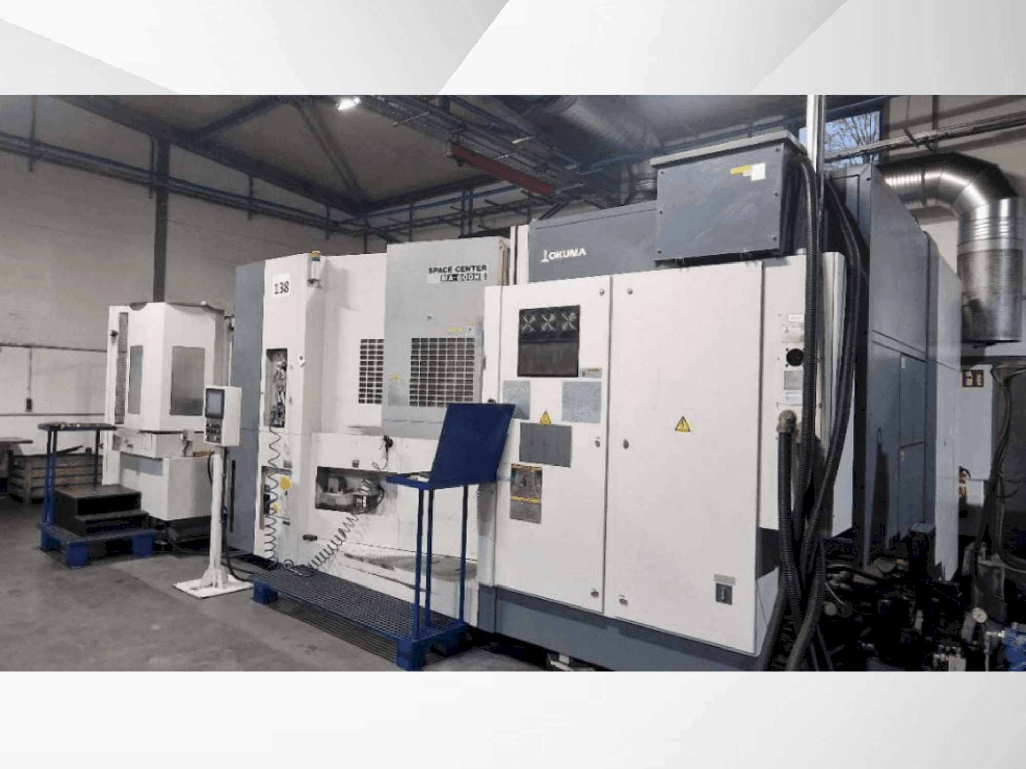 Koneen Okuma MA-600 HB etunäkymä