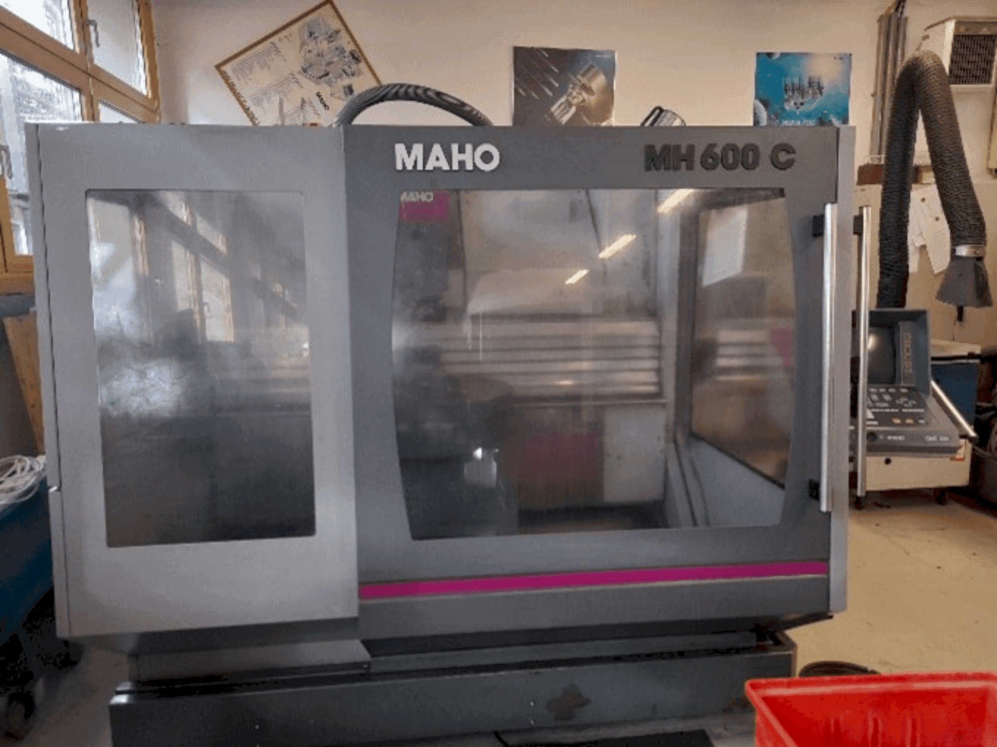 Koneen MAHO MH 600 C etunäkymä