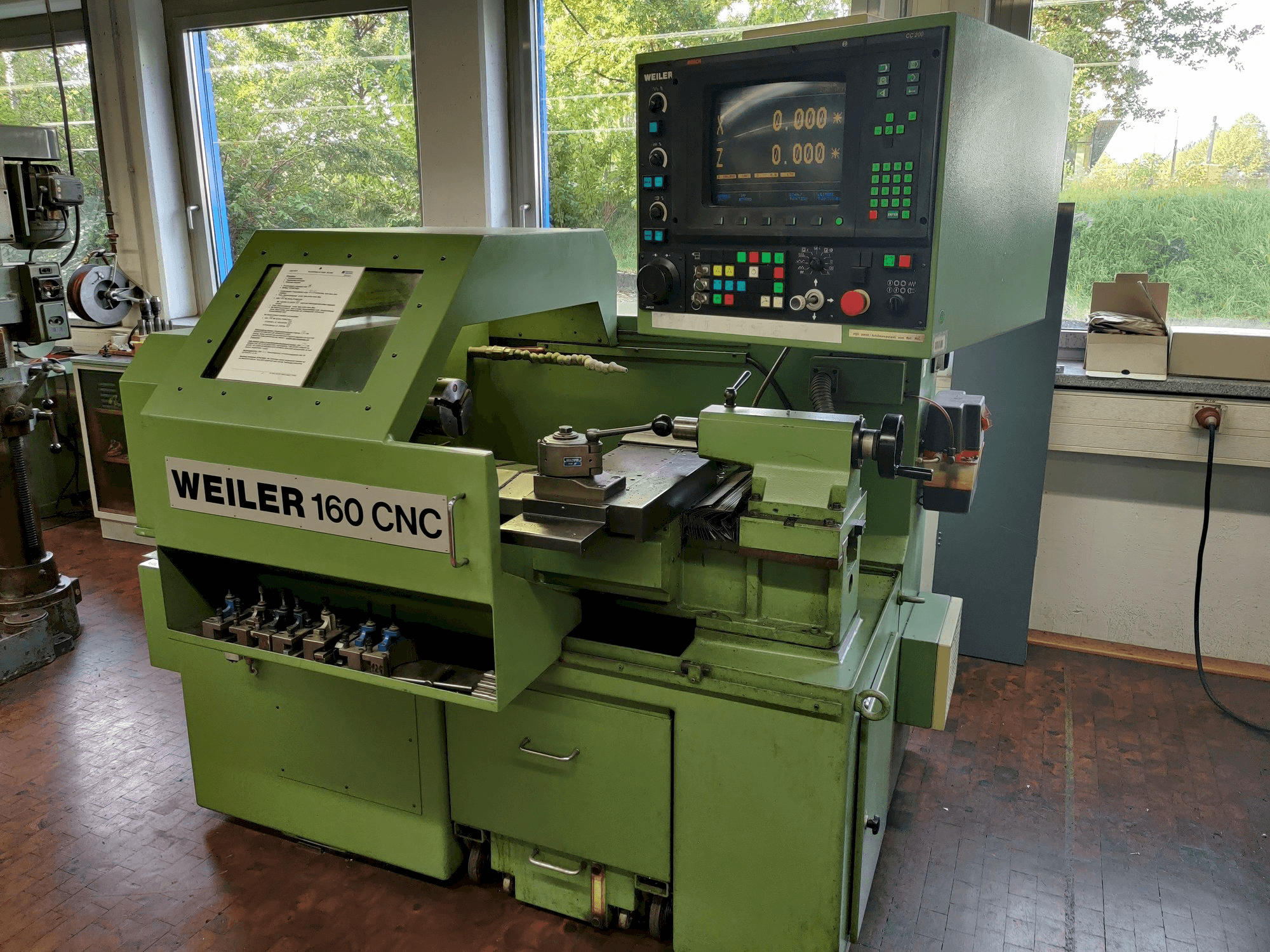 Koneen Weiler 160 CNC etunäkymä