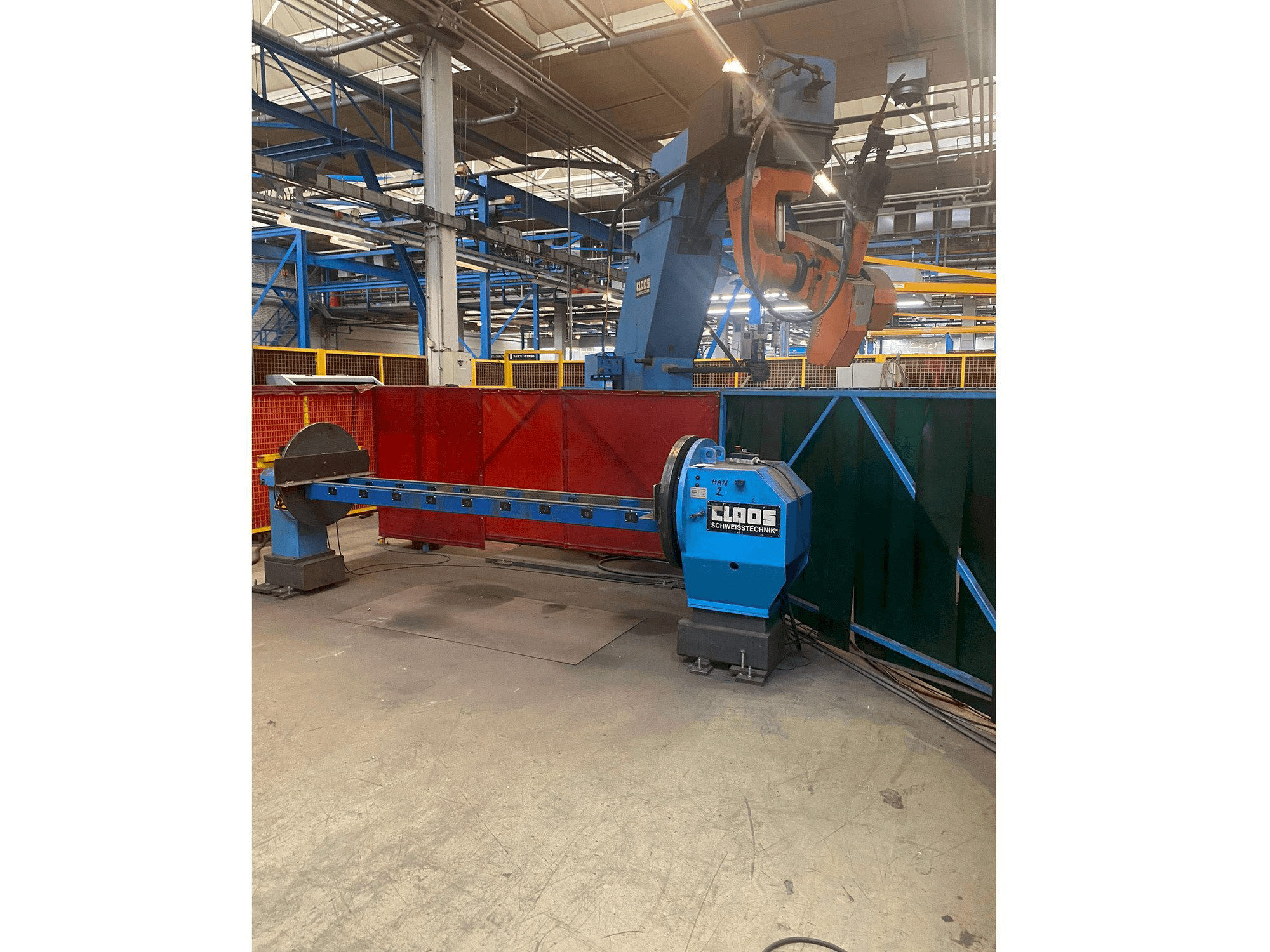 Koneen Carl Cloos Romat 310 C-Stander WPV-DP-5000N etunäkymä