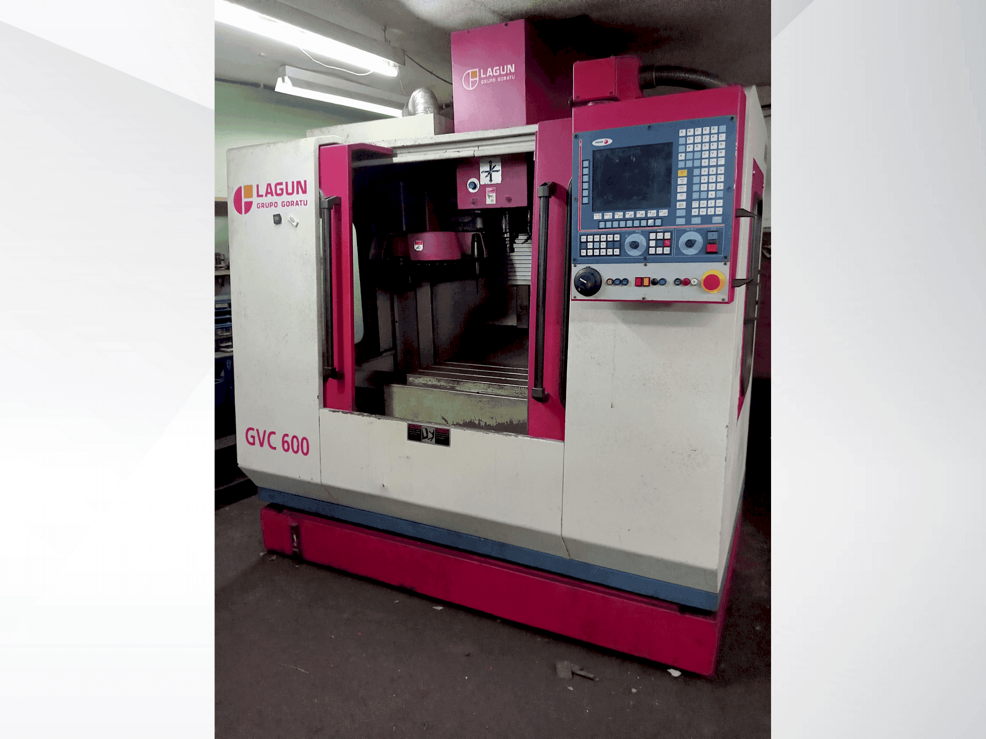 Koneen LAGUN GVC 600 etunäkymä