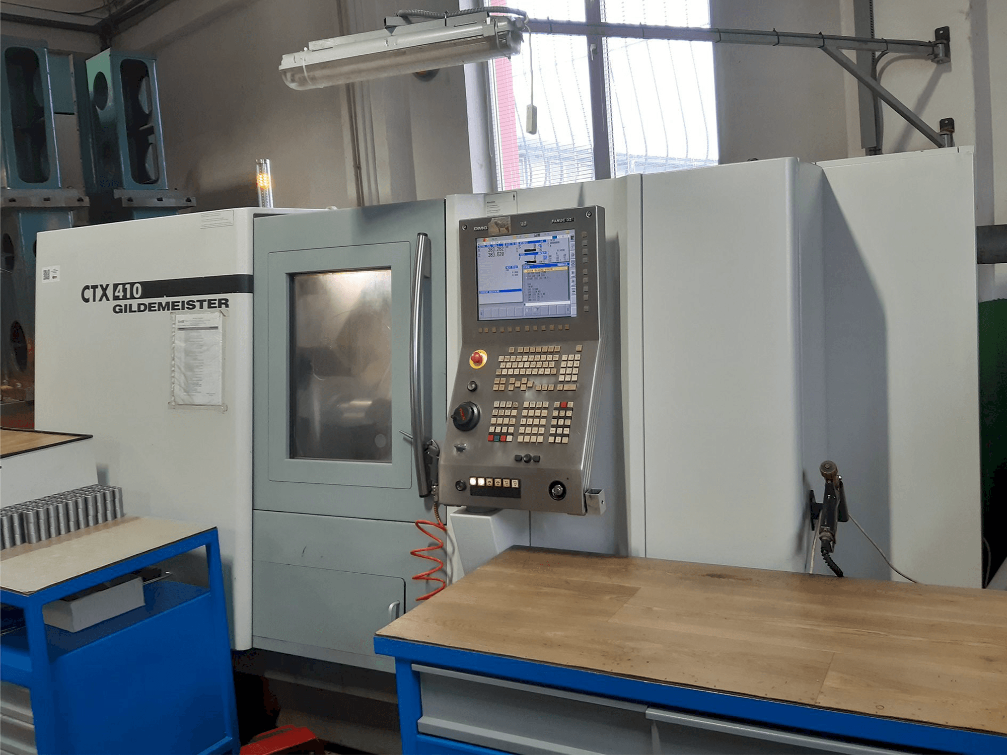 Koneen Gildemeister CTX 410 etunäkymä