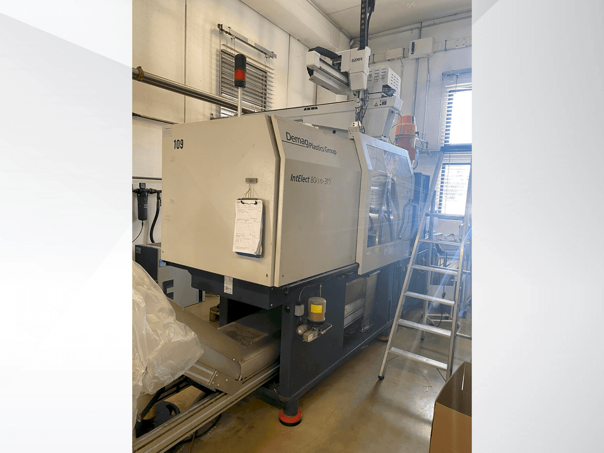 Koneen DEMAG IntetElect 80/370-310 etunäkymä