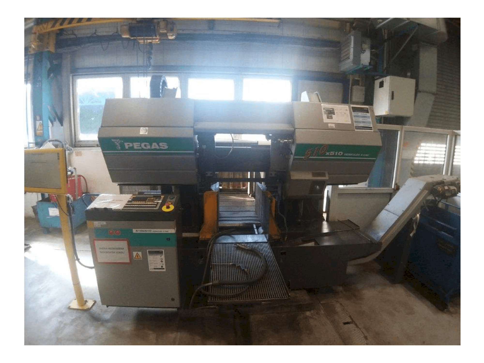 Koneen Pegas 510x510 Herkules X-CNC etunäkymä