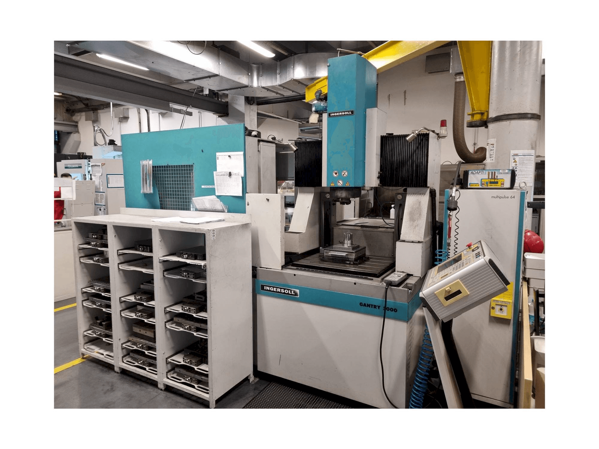 Koneen OPS-INGERSOLL Gantry 5000 etunäkymä