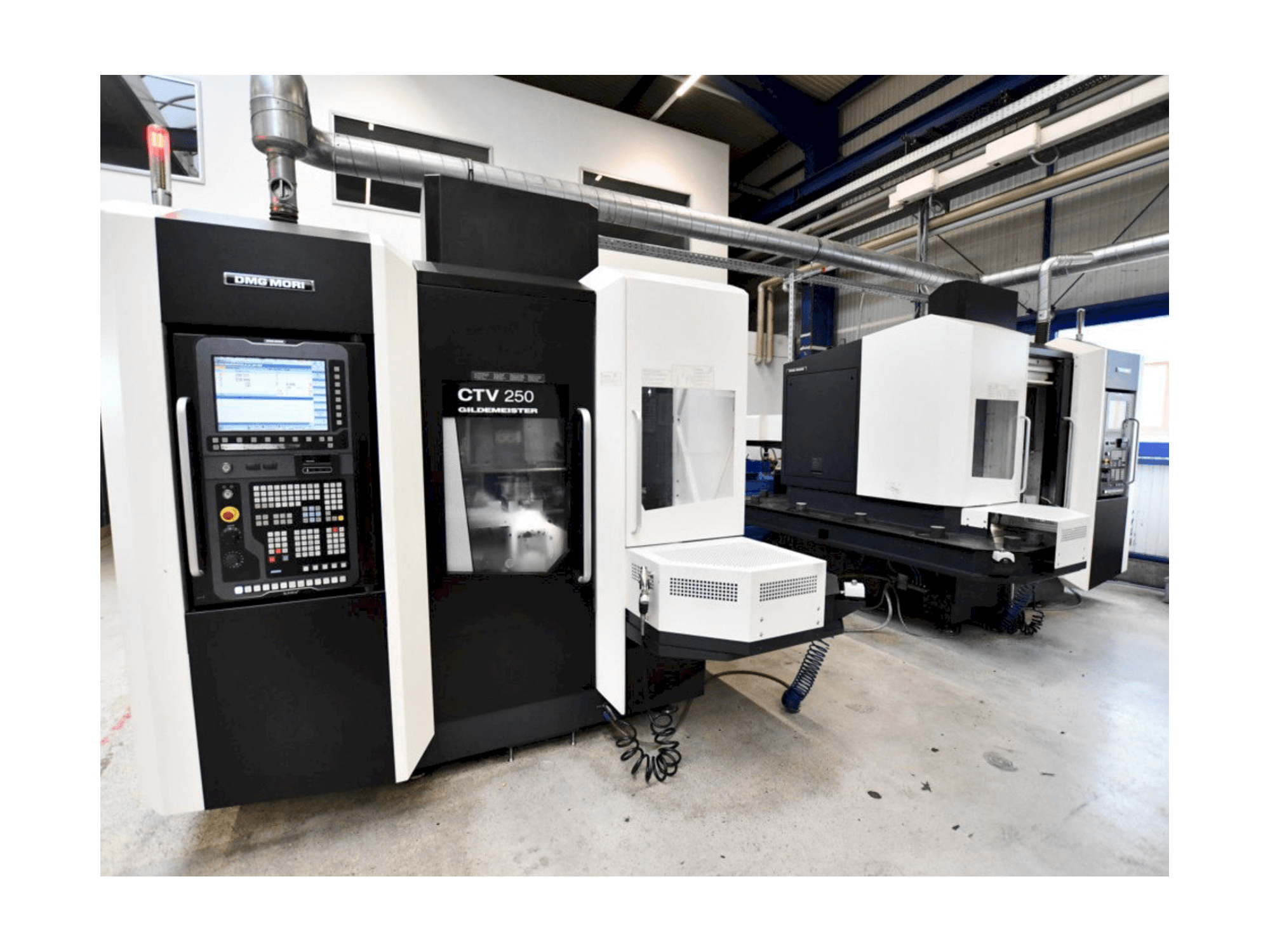 Koneen DMG MORI Gildemeister CTV 250 2nd etunäkymä