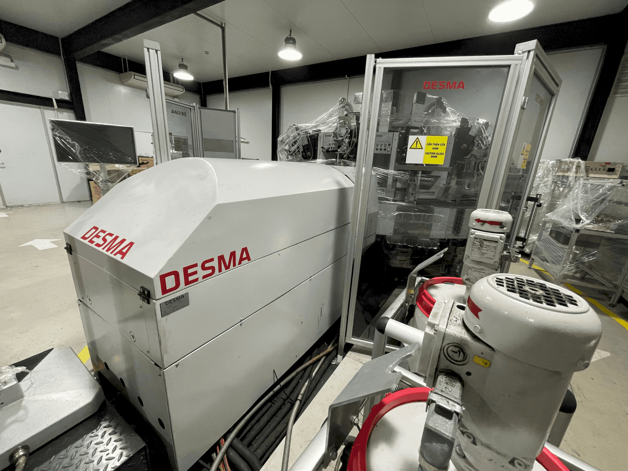 Koneen Kloeckner Desma PU D522/12-LDI etunäkymä