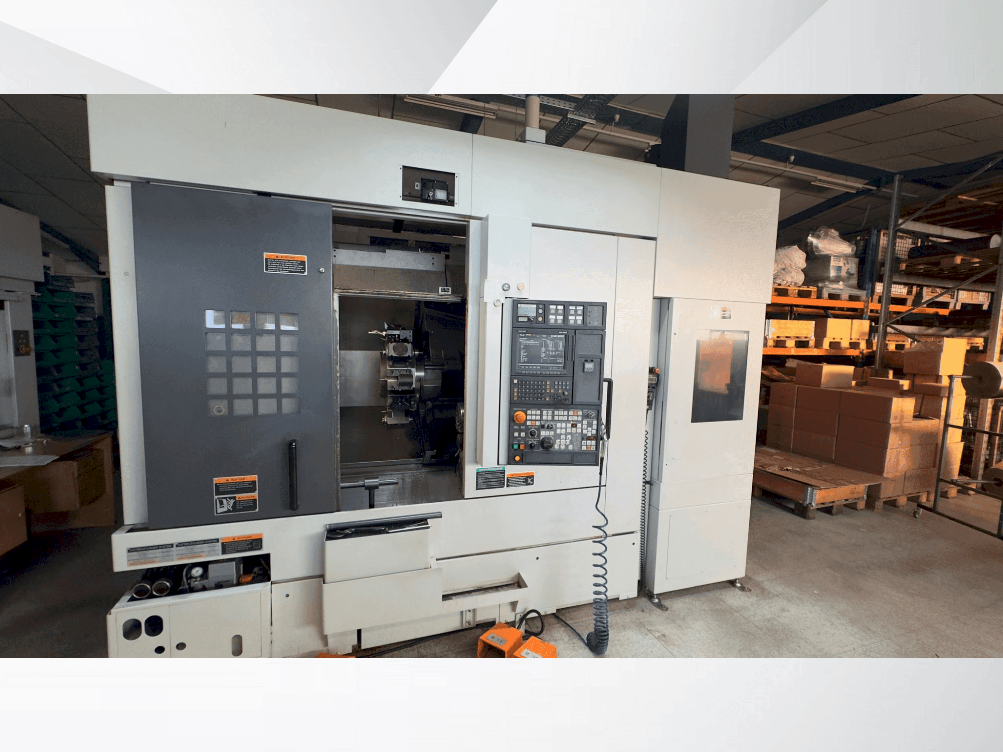 Koneen MORI SEIKI NL 2000 SY /500 etunäkymä