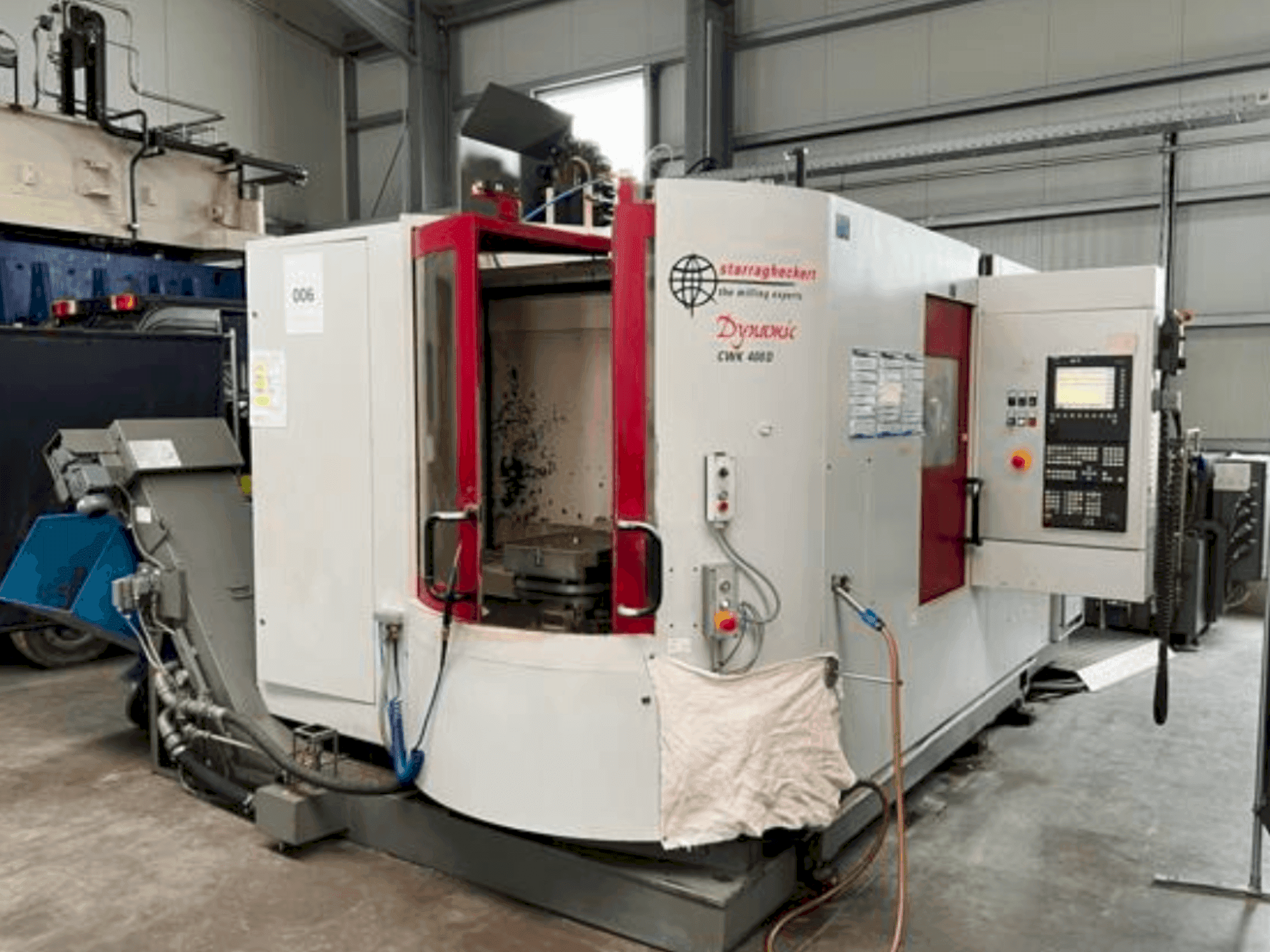 Koneen Starrag Heckert Dynamic CWK 400D etunäkymä