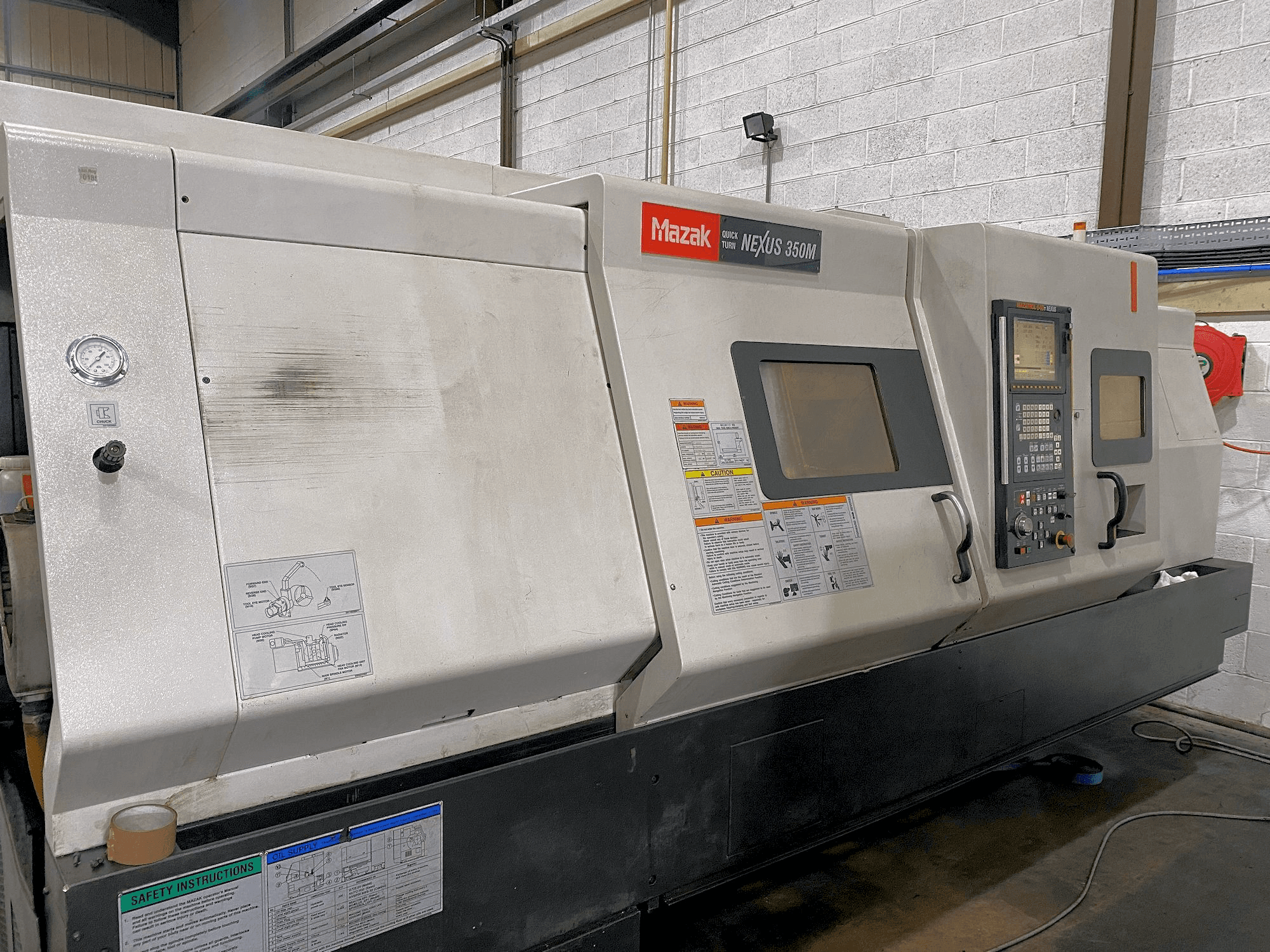 Koneen Mazak QUICK TURN NEXUS 350M etunäkymä