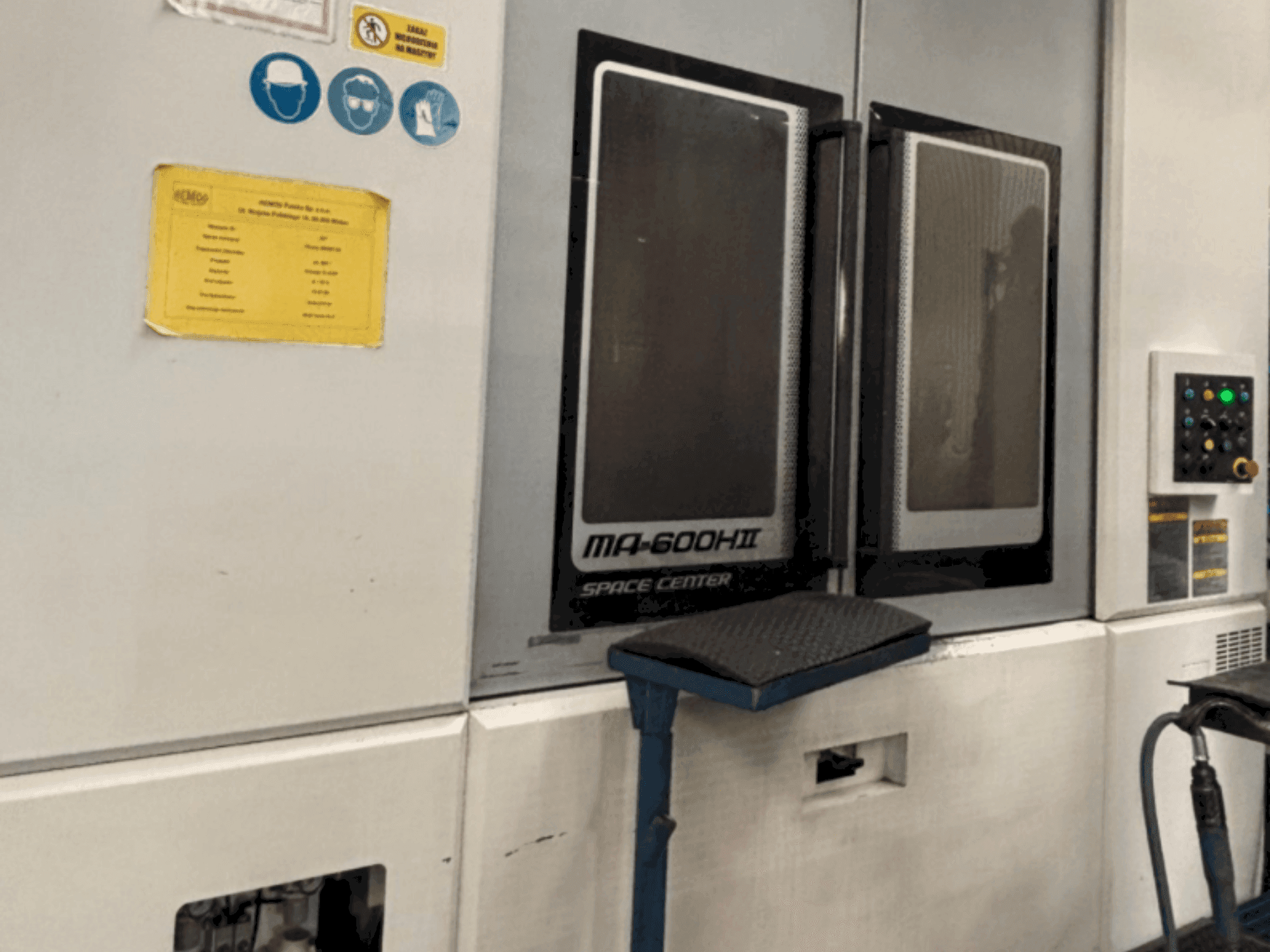 Koneen Okuma MA 600H II etunäkymä