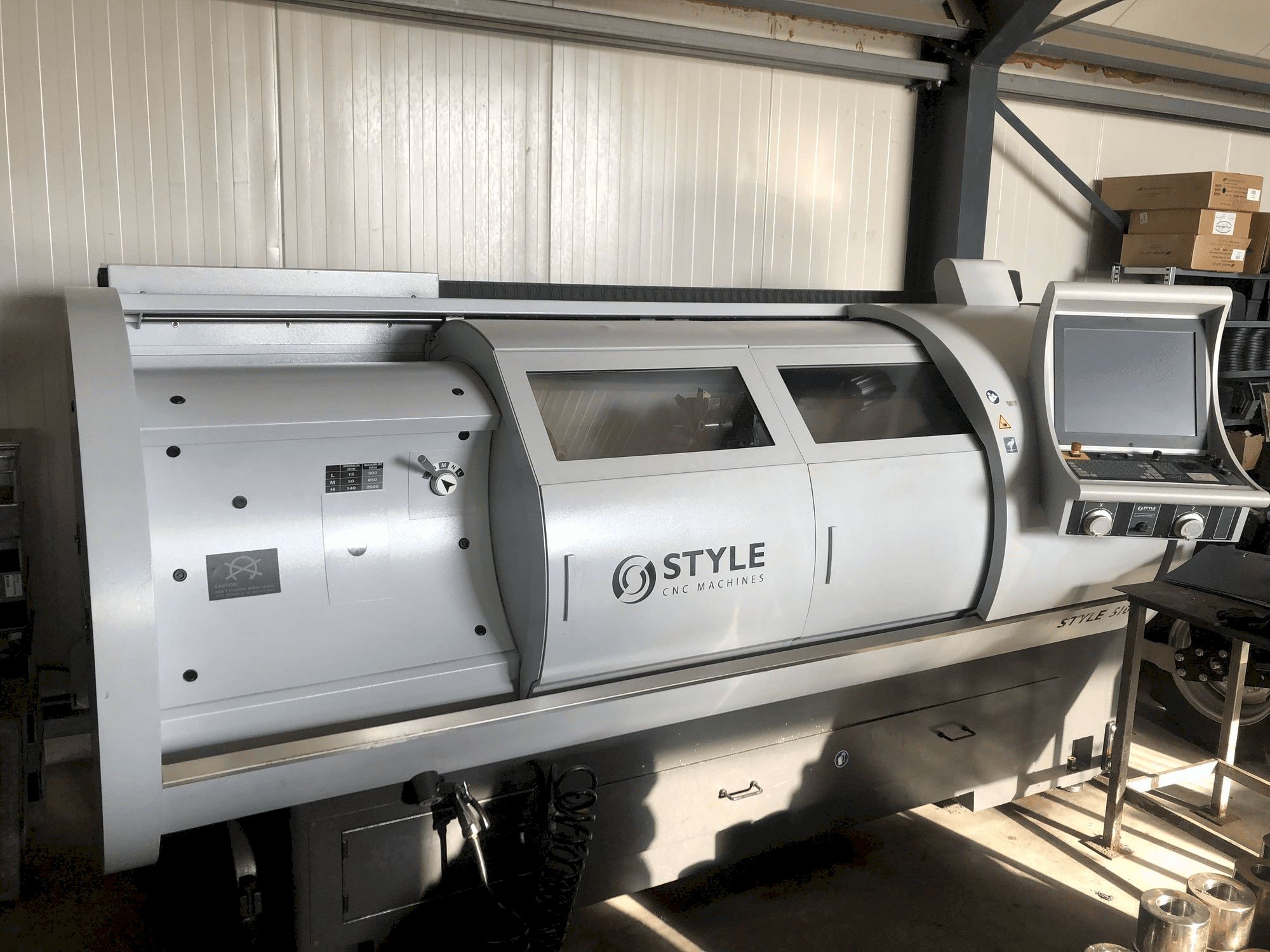 Koneen STYLE 510 etunäkymä