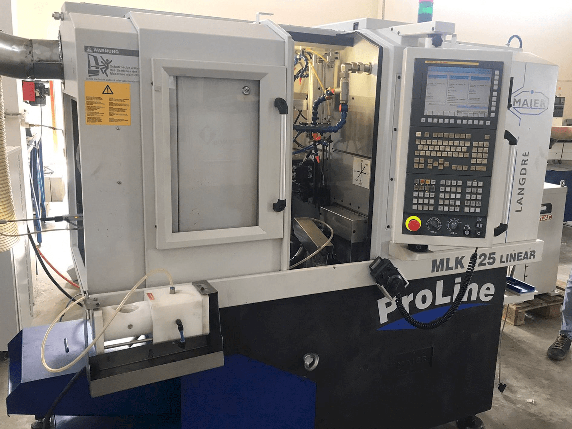 Koneen Maier MLK 125 Linear etunäkymä