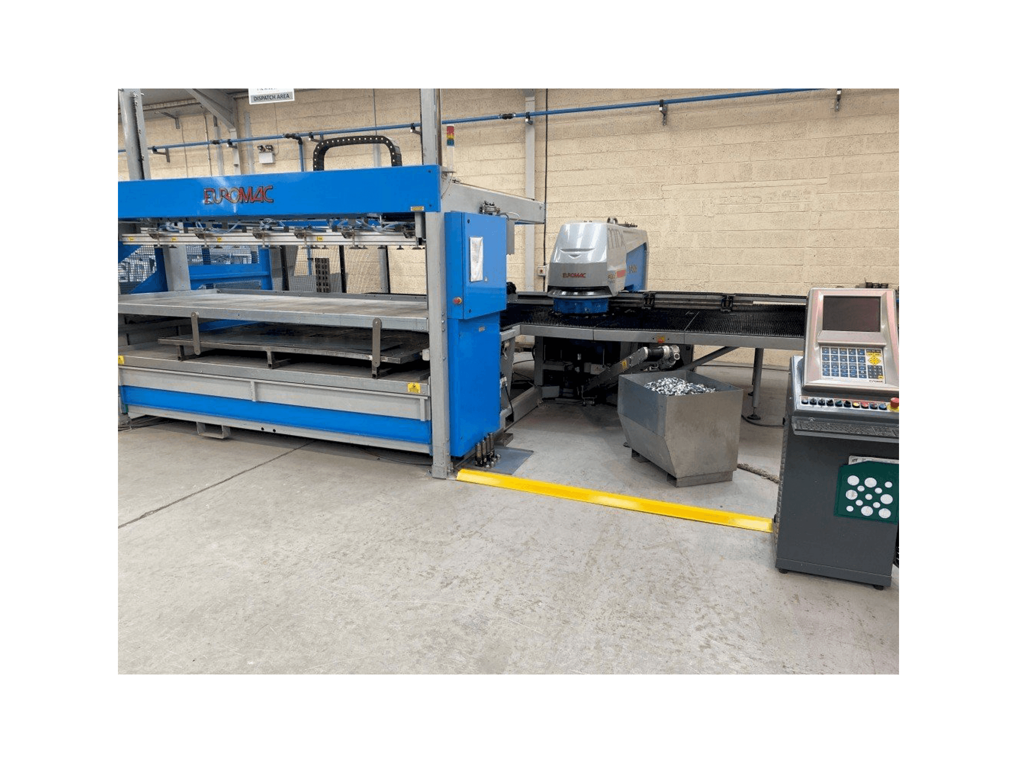 Koneen Euromac MTX Flex 12 Hybrid etunäkymä