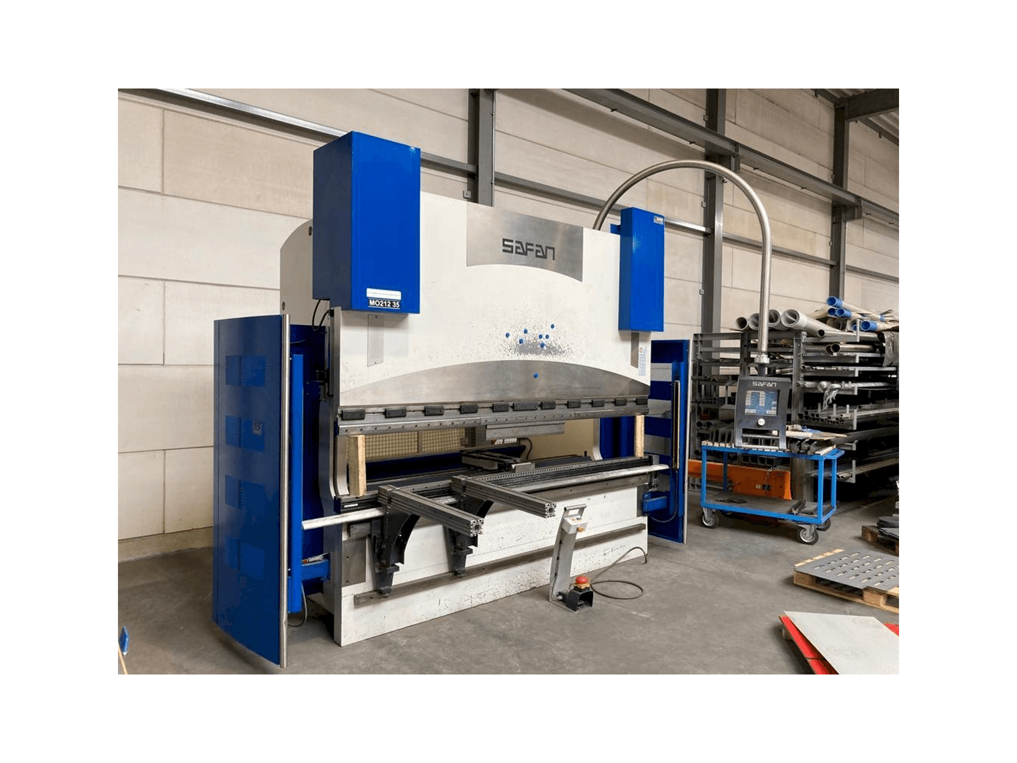 Koneen Safan CNCL-K 170-3100 TS 2 etunäkymä