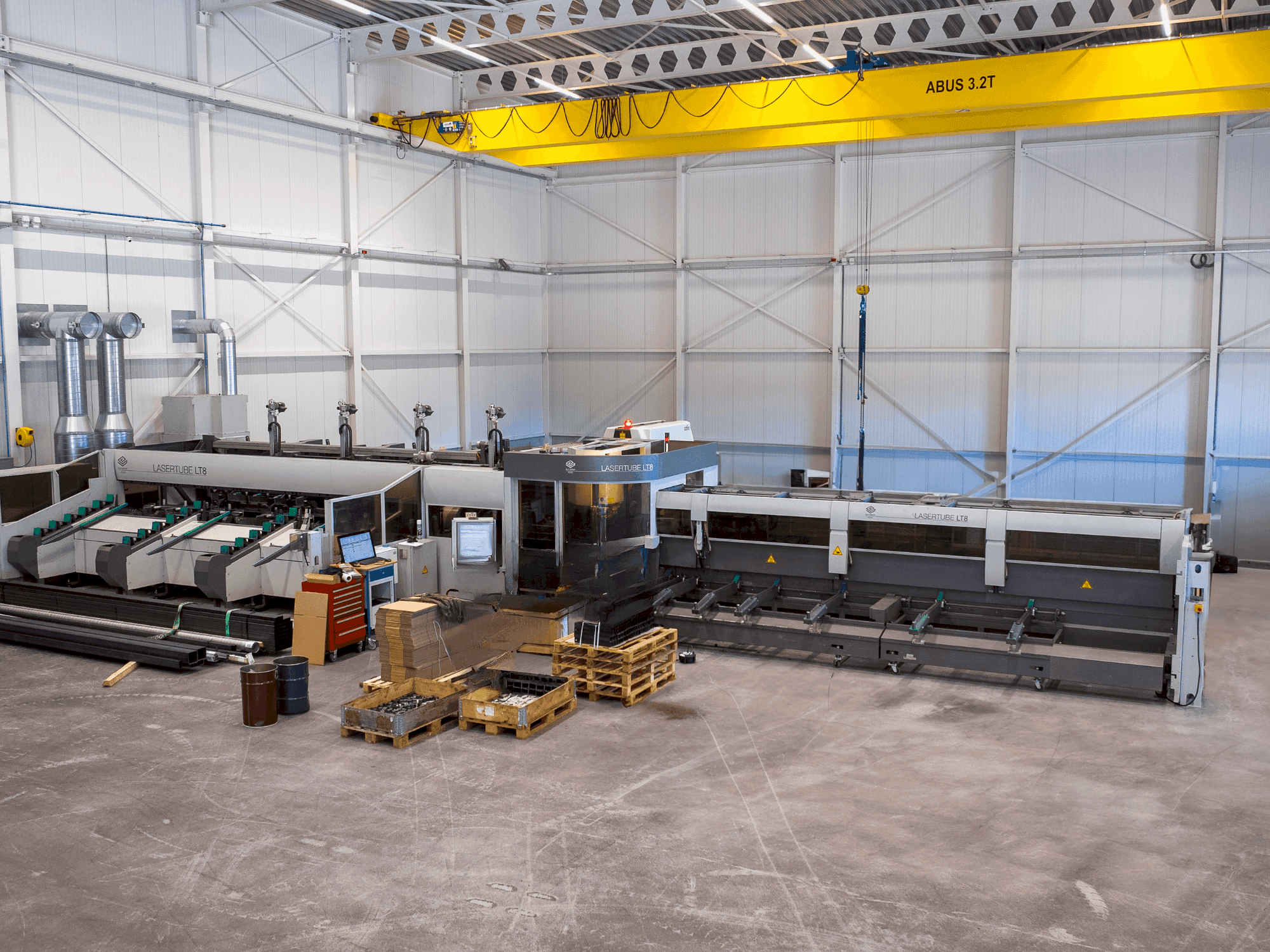 Koneen BLM Adige LT8 4kW Co2 etunäkymä