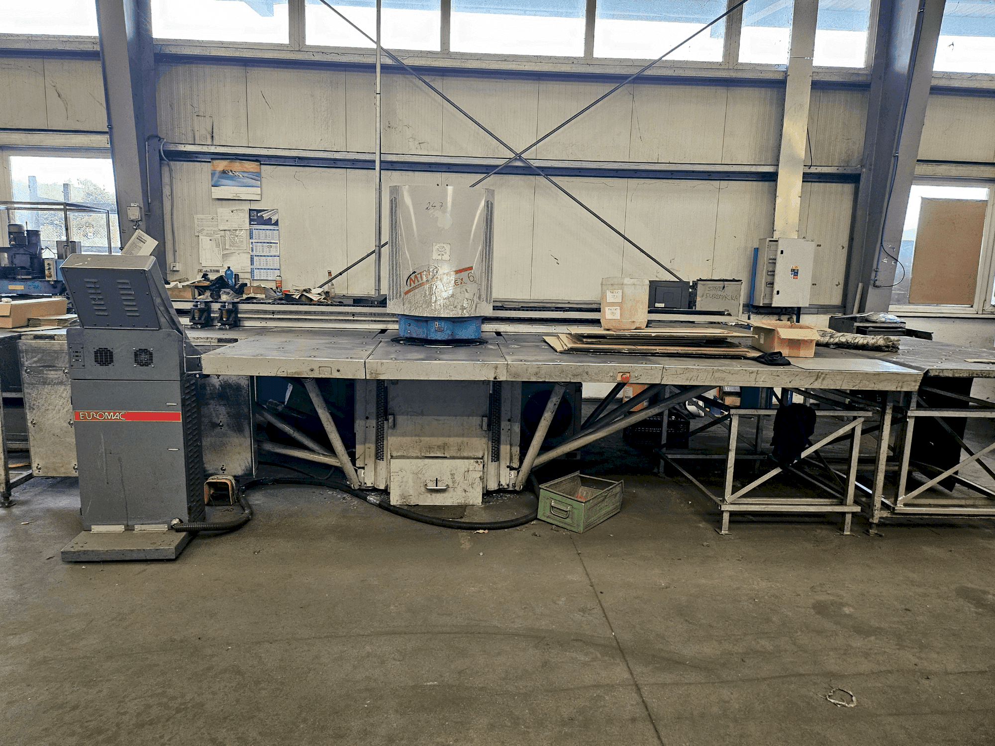 Koneen Euromac MTX Flex 6 etunäkymä